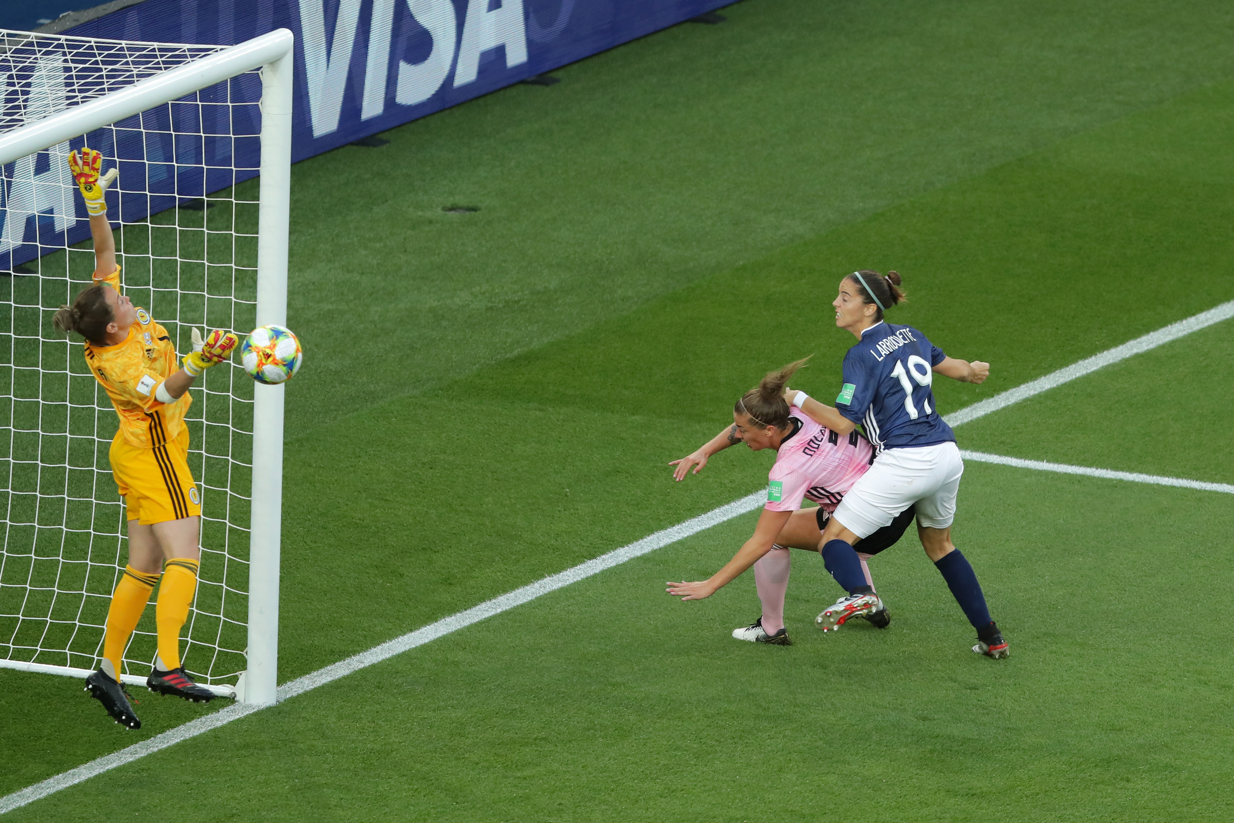 Épico empate de la Selección Femenina ante Escocia en el Mundial de Francia