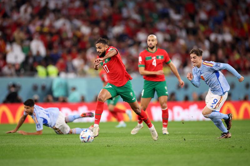 Bajo el arbitraje de Fernando Rapallini, Marruecos eliminó a España por penales y avanzó a cuartos