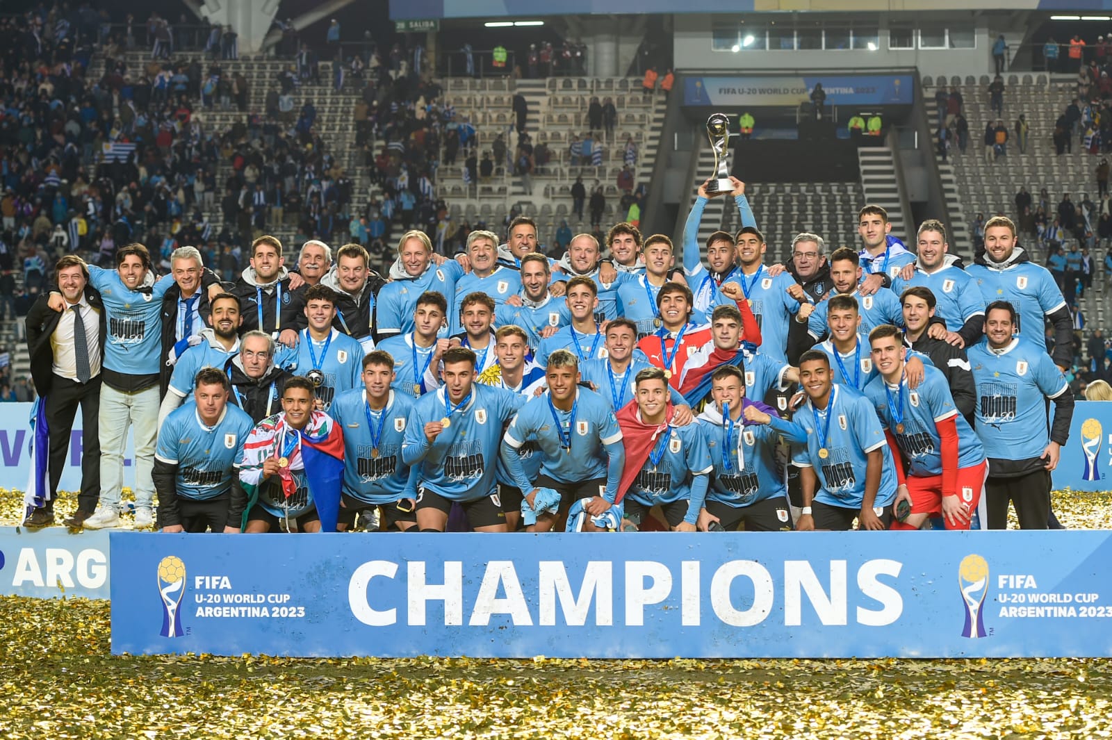  Uruguay venció 1-0 a Italia y se quedó por primera vez con la Copa del Mundo Sub-20 