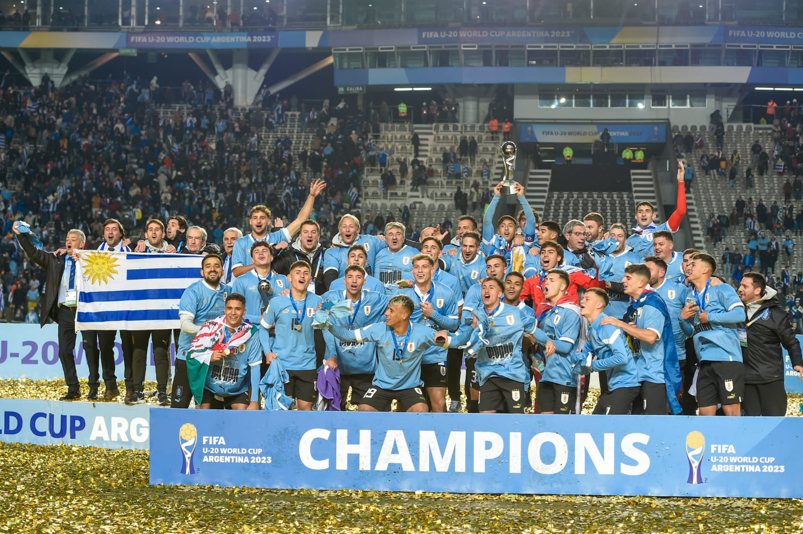  Uruguay venció 1-0 a Italia y se quedó por primera vez con la Copa del Mundo Sub-20 