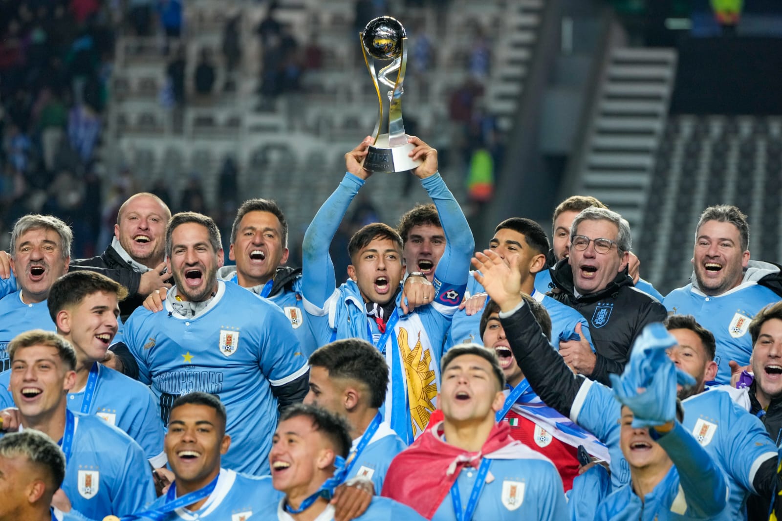 Uruguay venció 1-0 a Italia y se quedó por primera vez con la Copa del Mundo Sub-20 