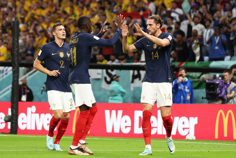 Francia se impuso 4-1 ante Australia