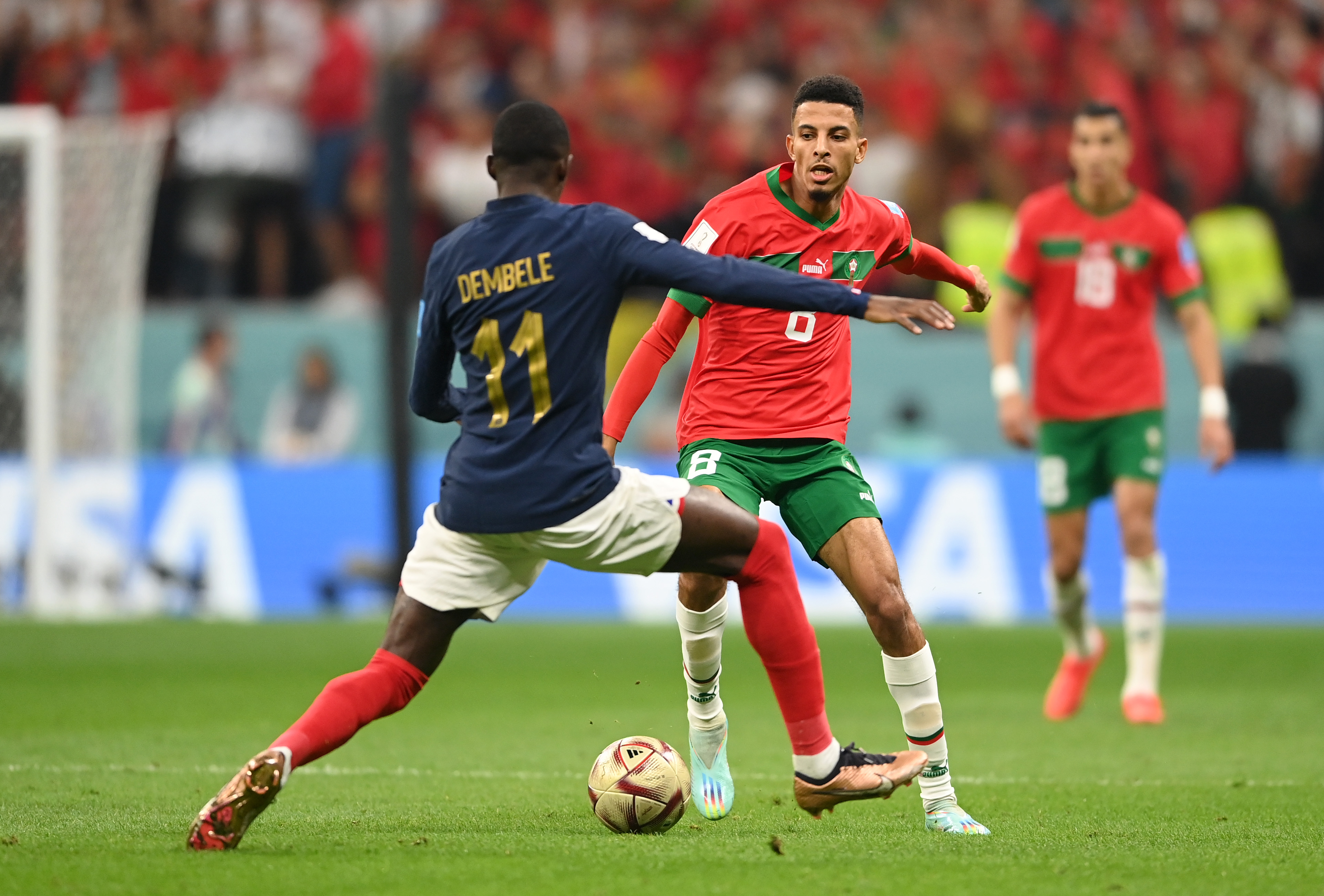 Francia superó 2-0 a Marruecos y es el nuevo finalista de Qatar 2022