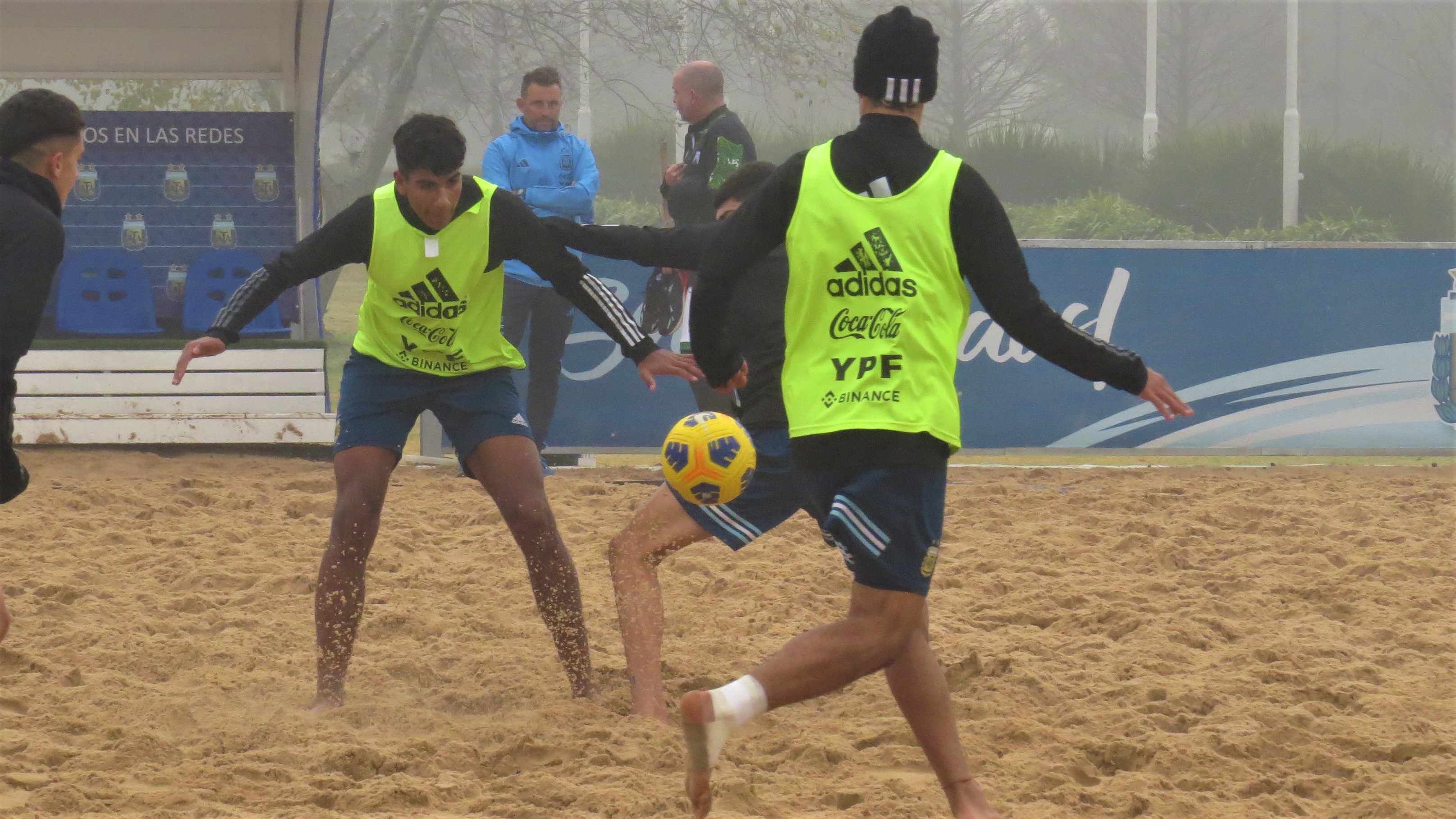 Fútbol Playa: nueva práctica para la preselección Sub 20
