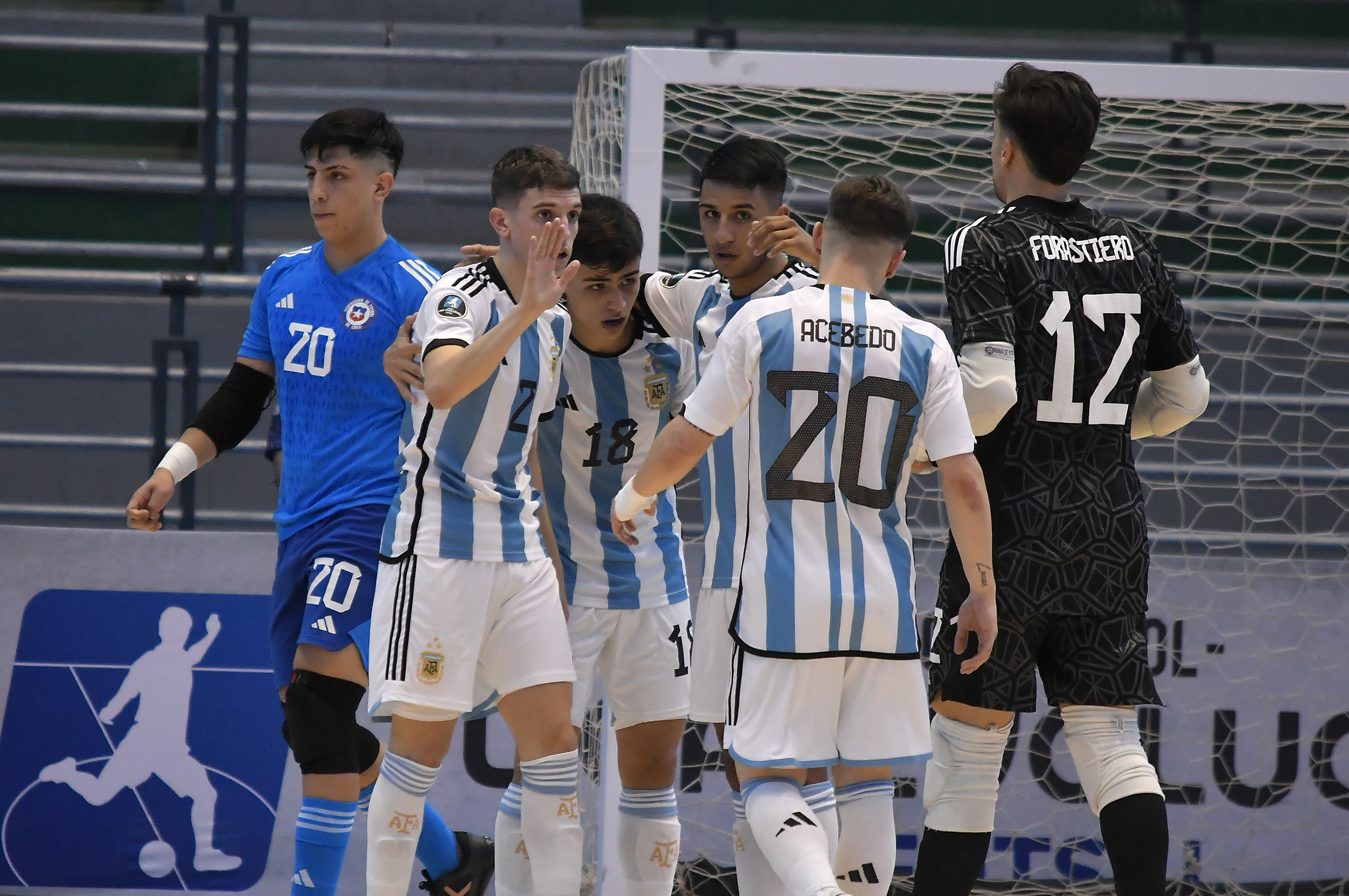 Liga Evolución Futsal: Argentina superó a Chile tanto en la Mayor como en la Sub 20