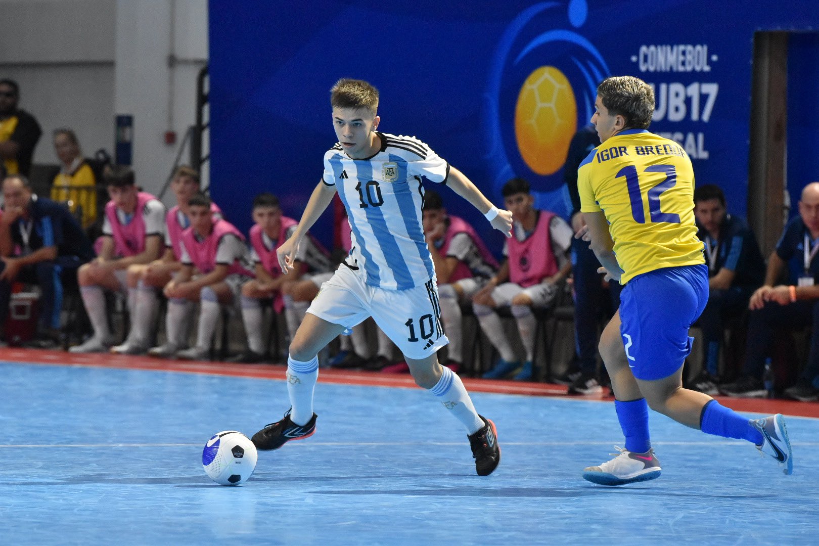 Futsal: Argentina se consagró campeón del Sudamericano Sub 17 tras superar 2-1 a Brasil
