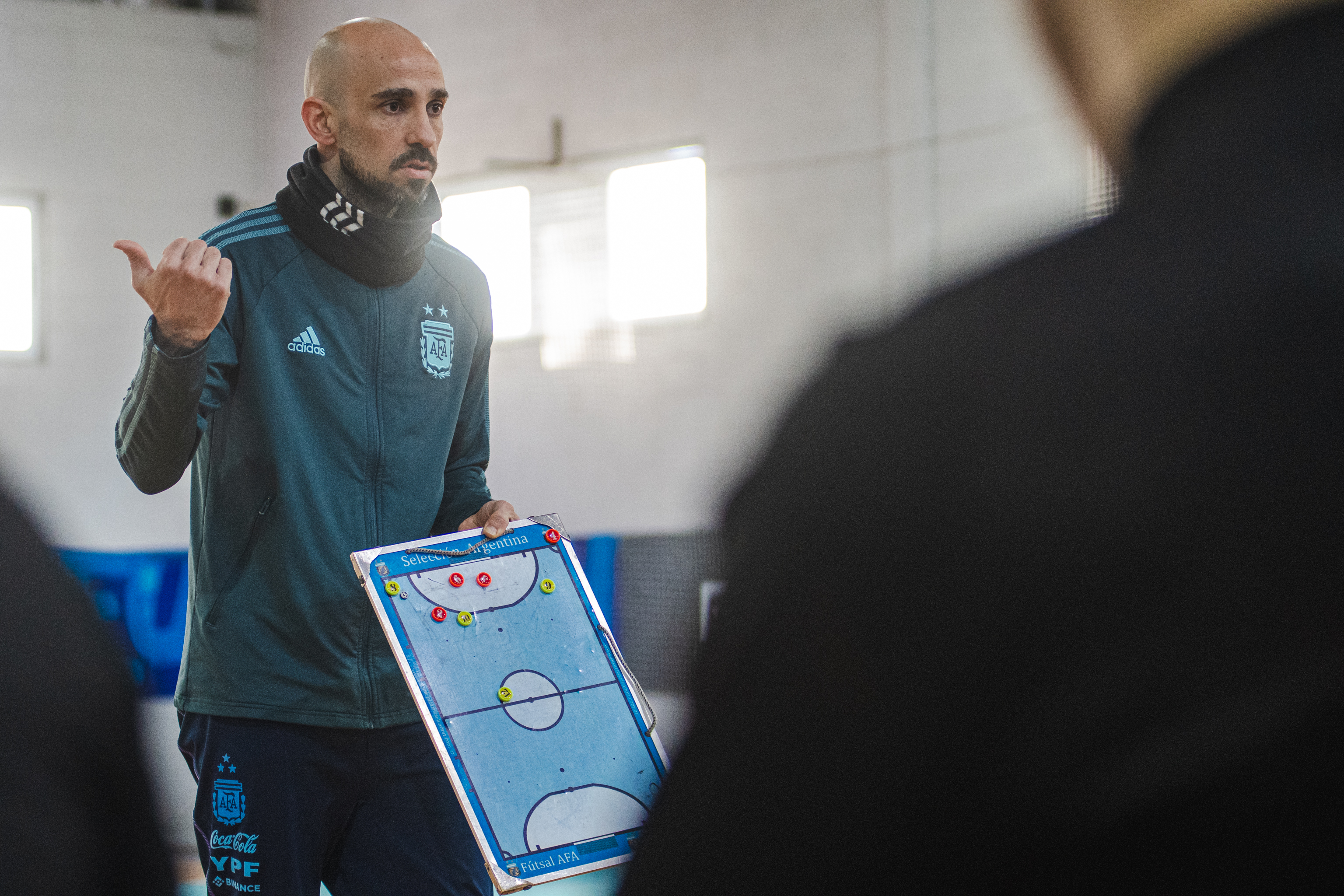 Futsal: ensayo formal entre la Selección Mayor y la Sub 20