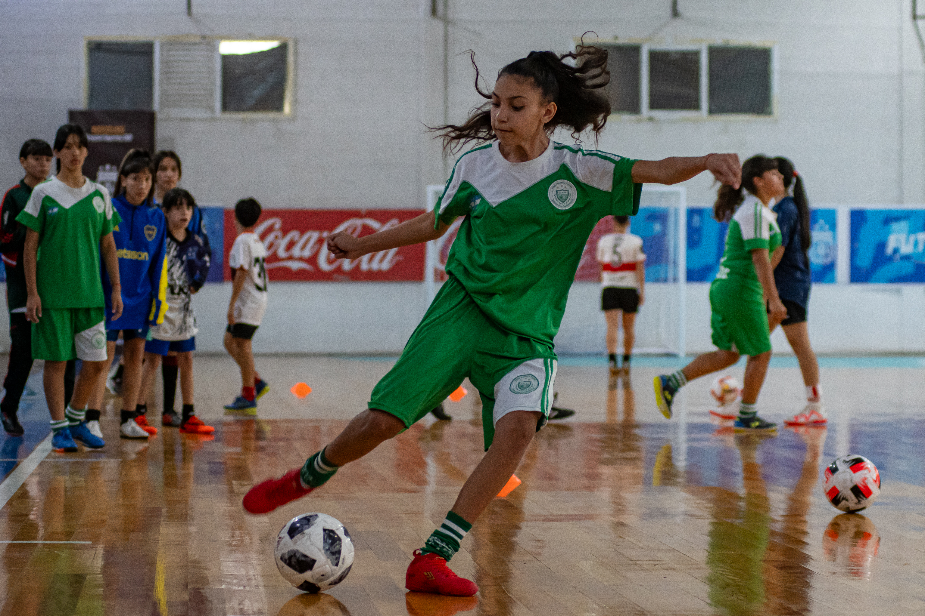 Futsal femenino: se desarrolló la jornada "Un día con la Selección" en Ezeiza