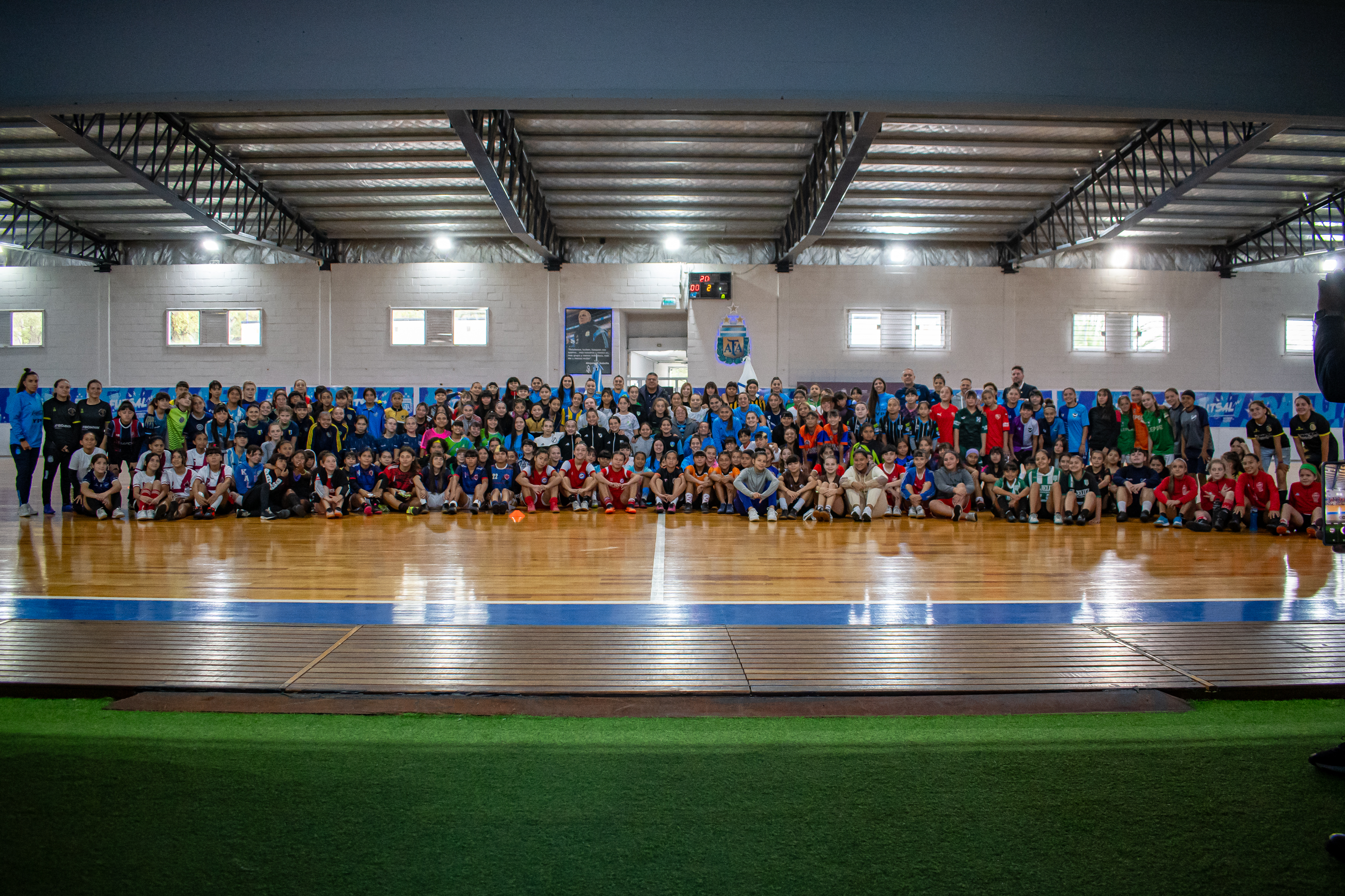 Futsal femenino: se desarrolló la jornada "Un día con la Selección" en Ezeiza