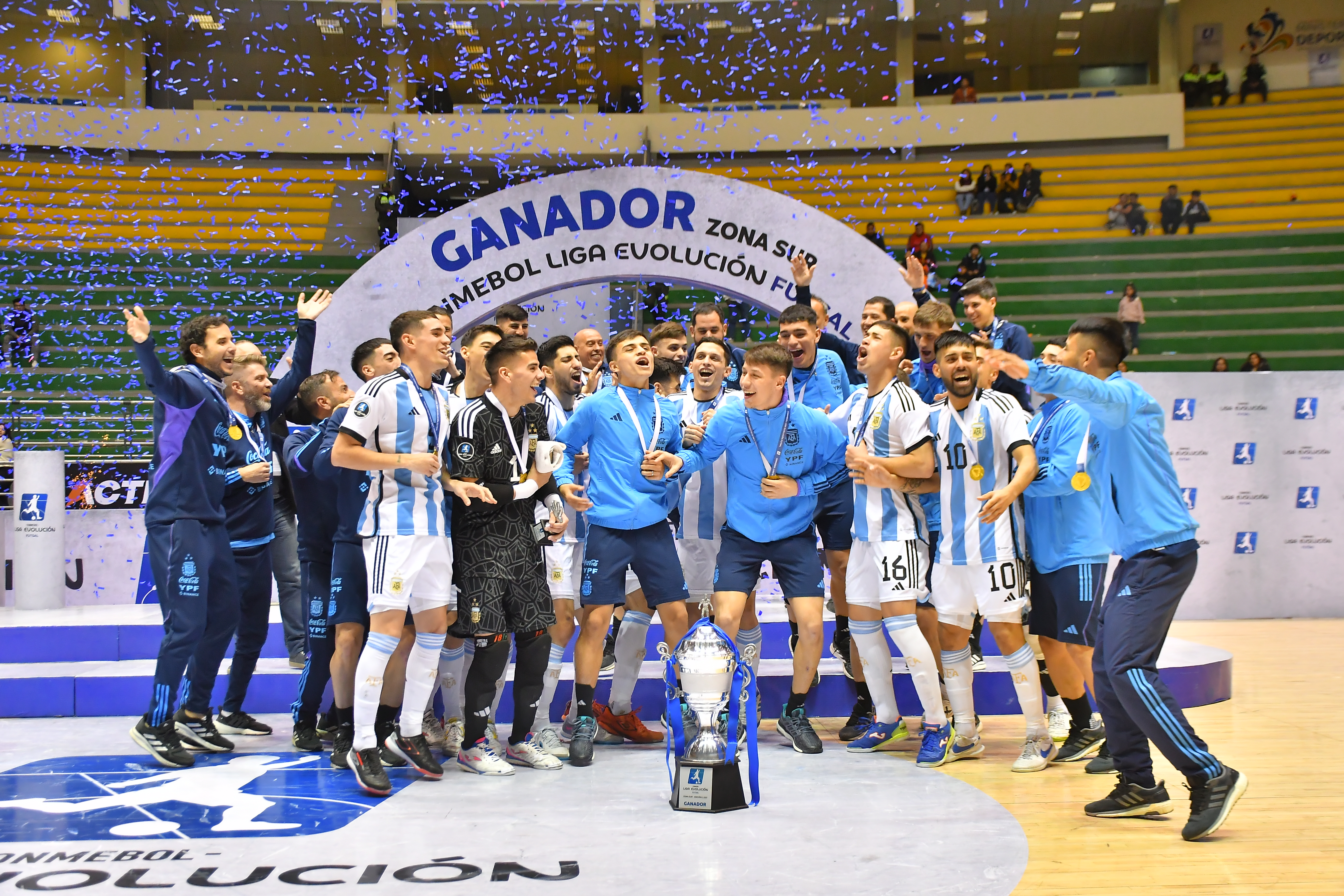 Futsal: Argentina se consagra ganadora de la Liga Evolución Zona Sur