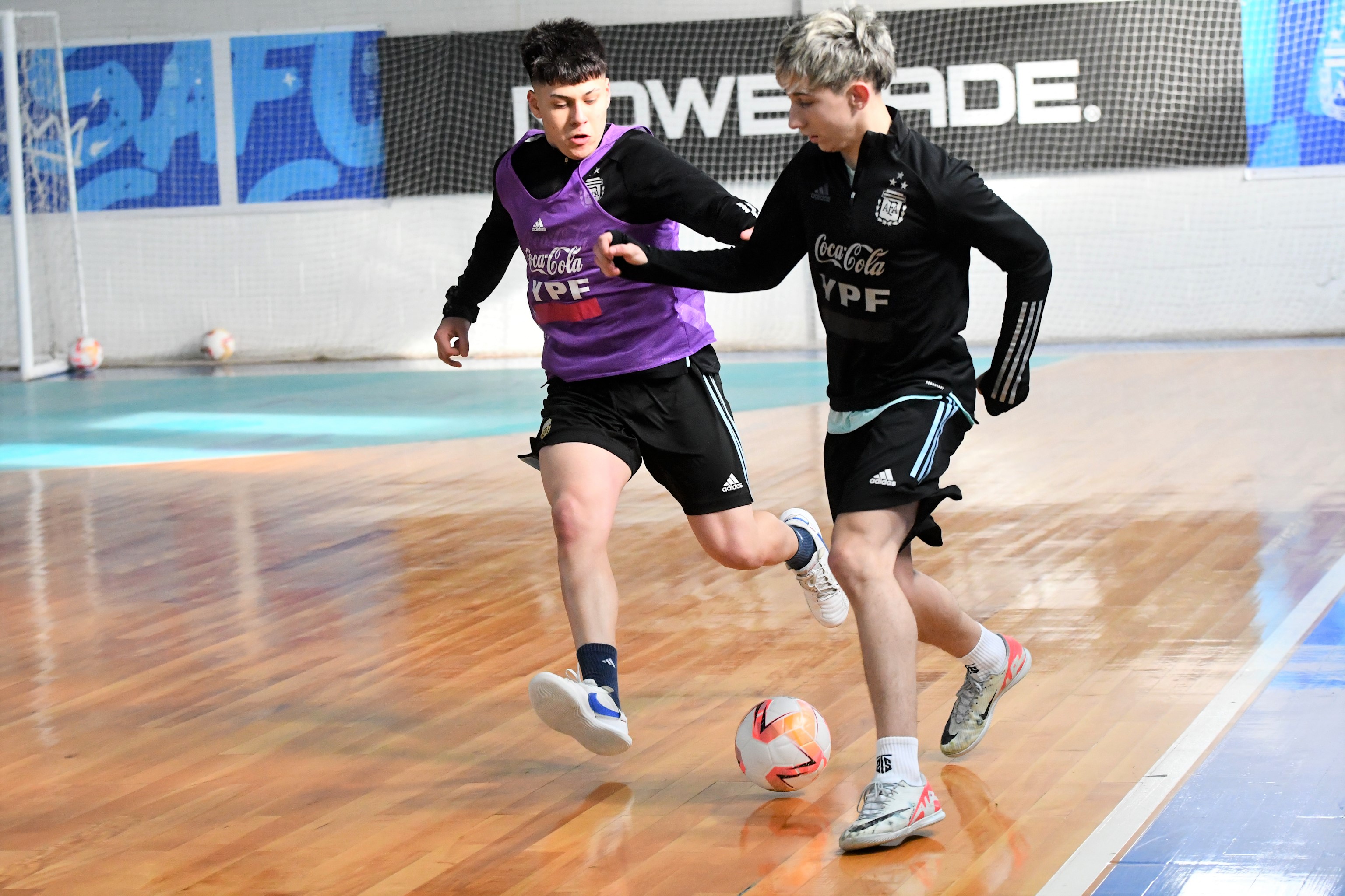 La preselección de futsal Sub 17 completó un nuevo microciclo