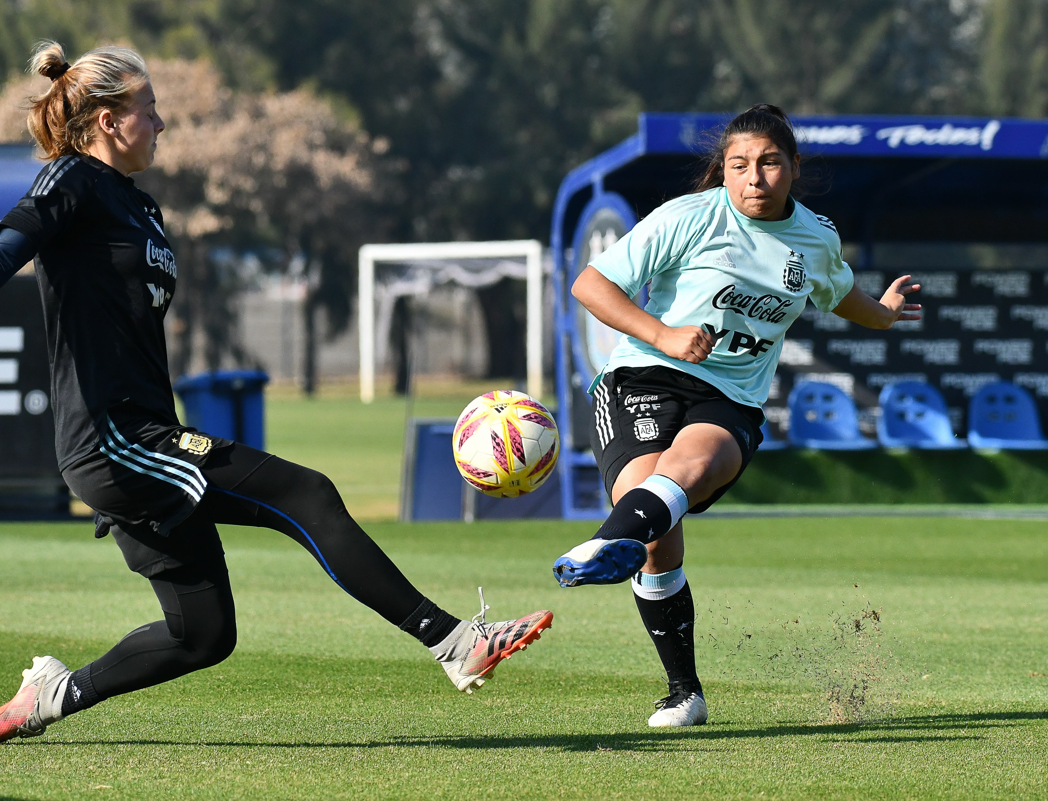 La preselección femenina Sub 20 continúa con sus prácticas 