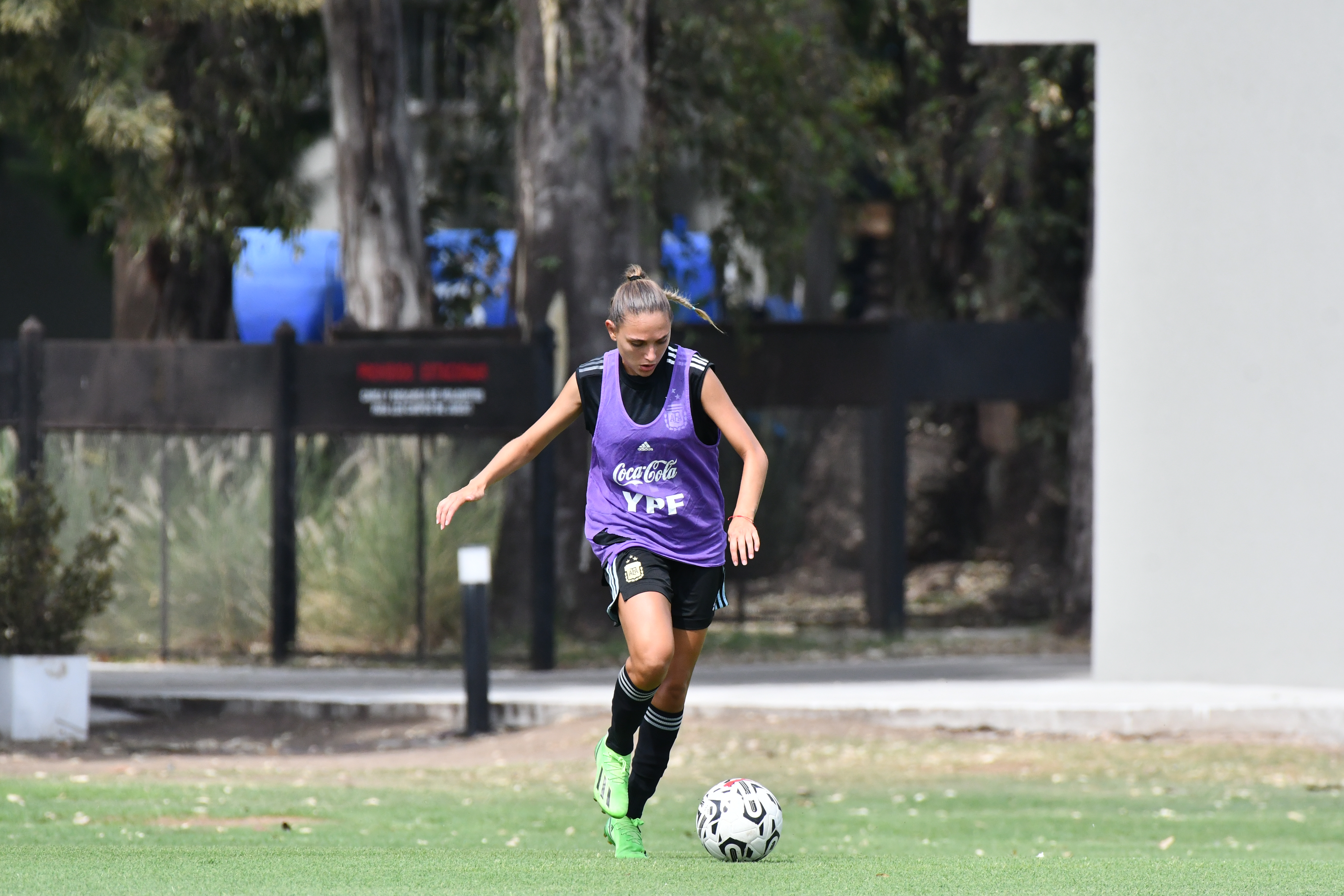 La preselección Sub 17 femenina entrenó en turno matutino