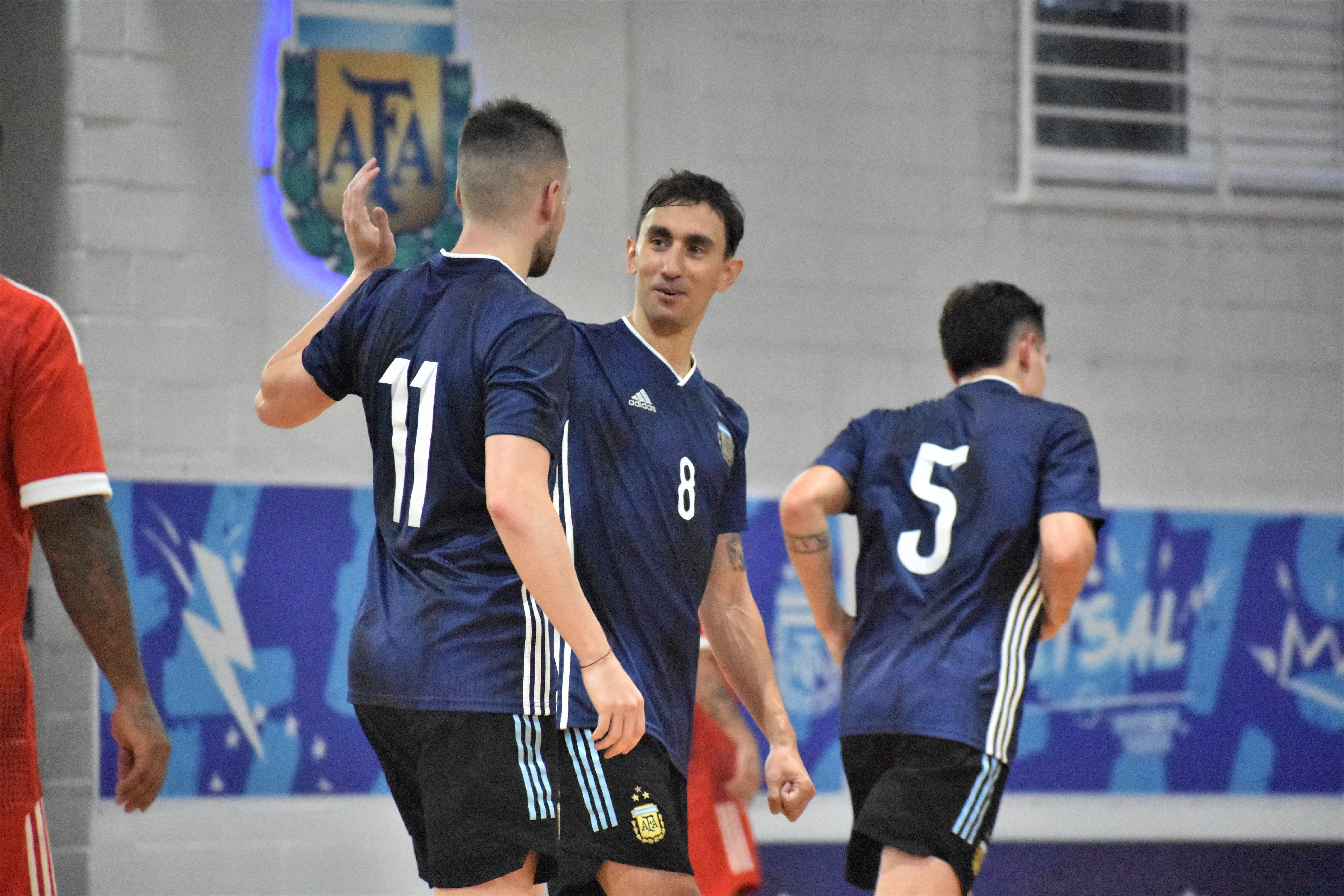 La preselección de futsal derrotó 2-1 a su par de Perú en el Predio de Ezeiza