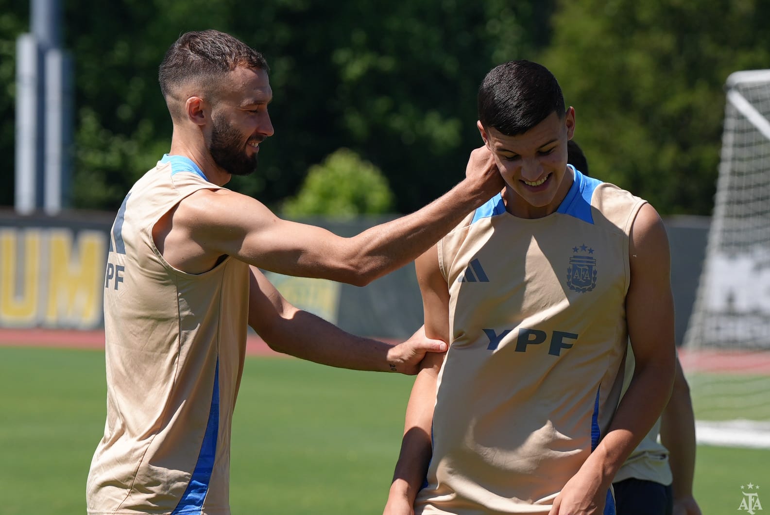 La Selección Argentina ya se encuentra en Atlanta, donde el próximo jueves debutará en la Copa América