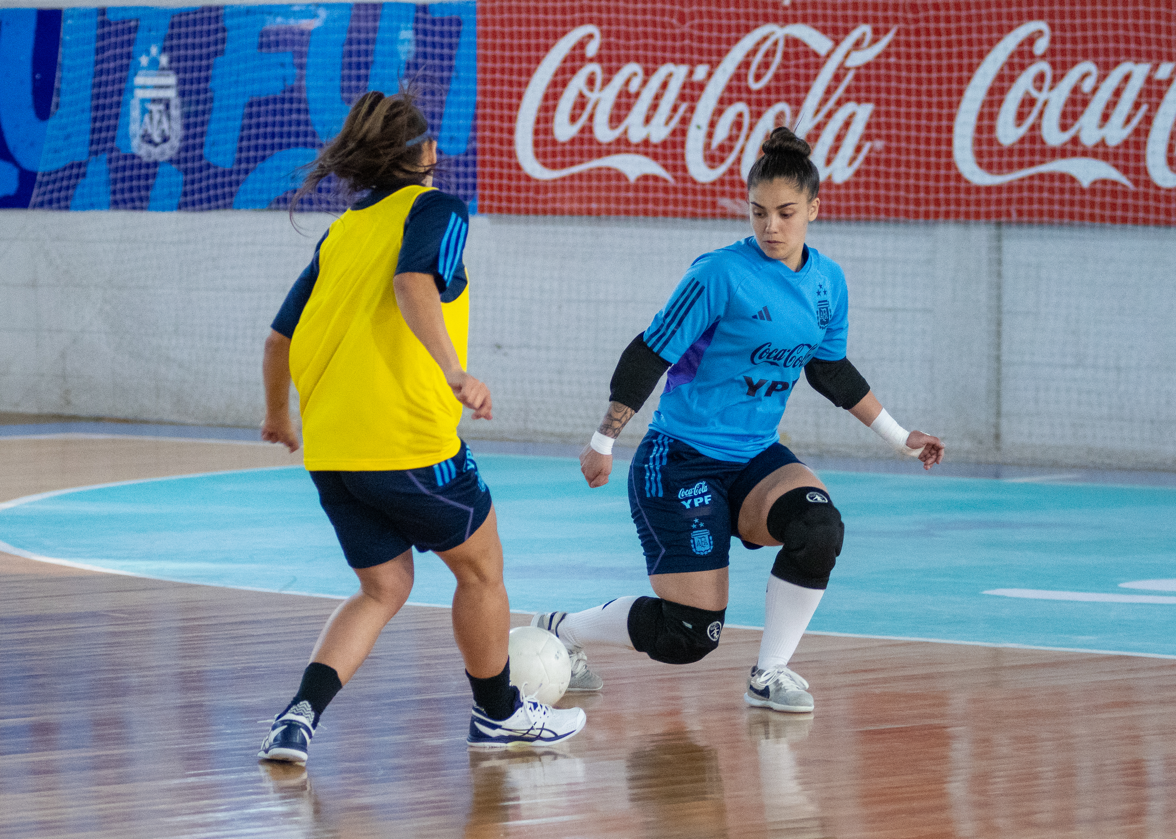 Jueves de doble turno para la Selección Femenina de Futsal