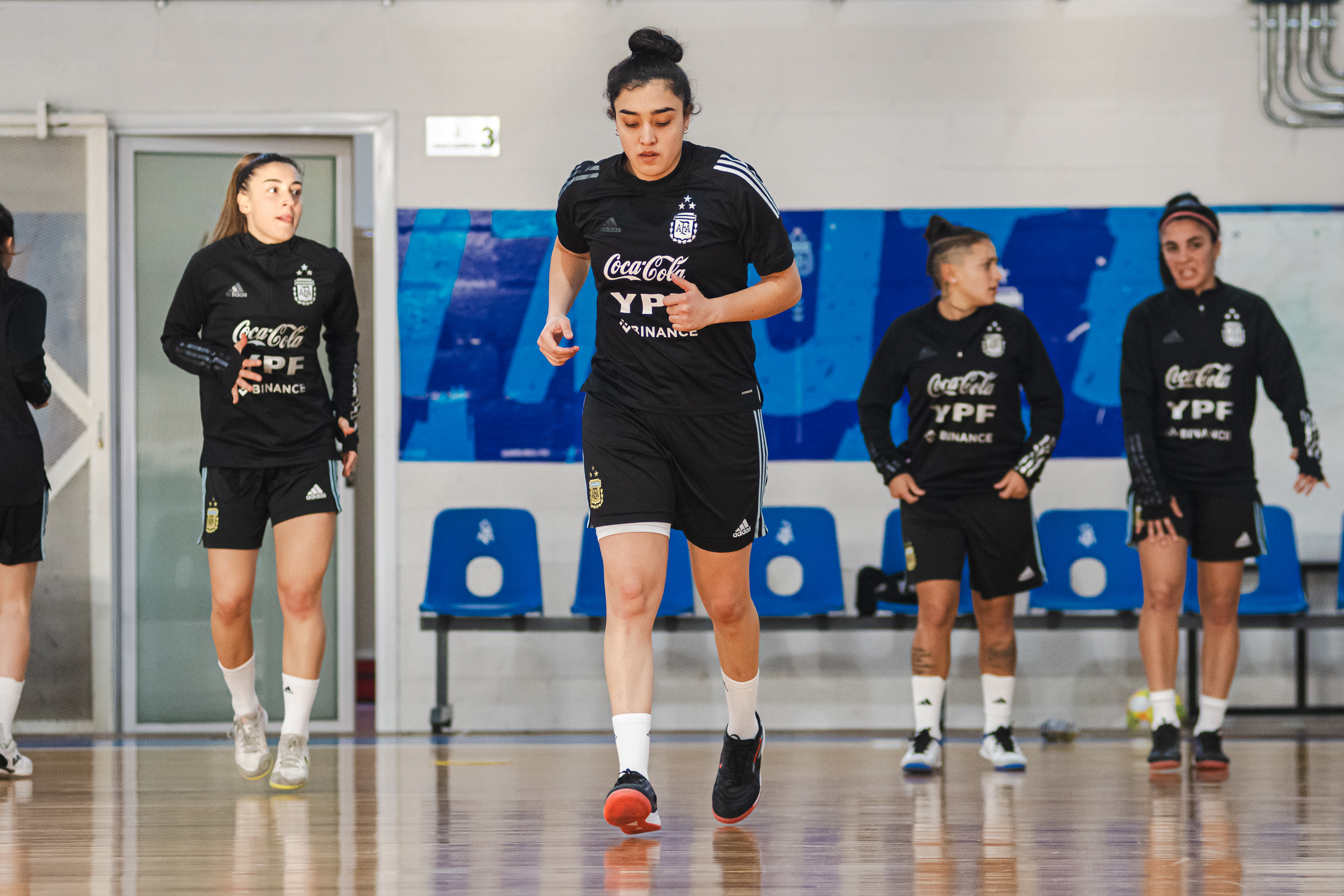 La Selección femenina de futsal completó su semana de prácticas en Ezeiza