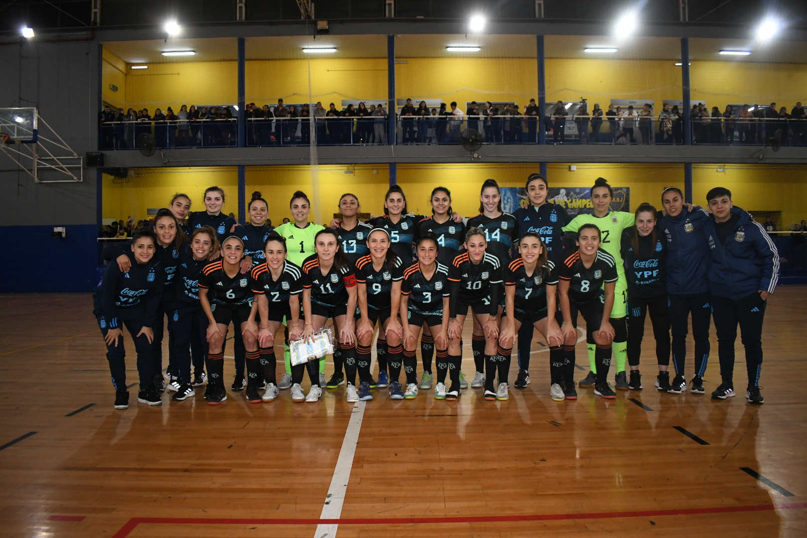 La Selección Femenina de futsal venció 5-1 a Celemaster