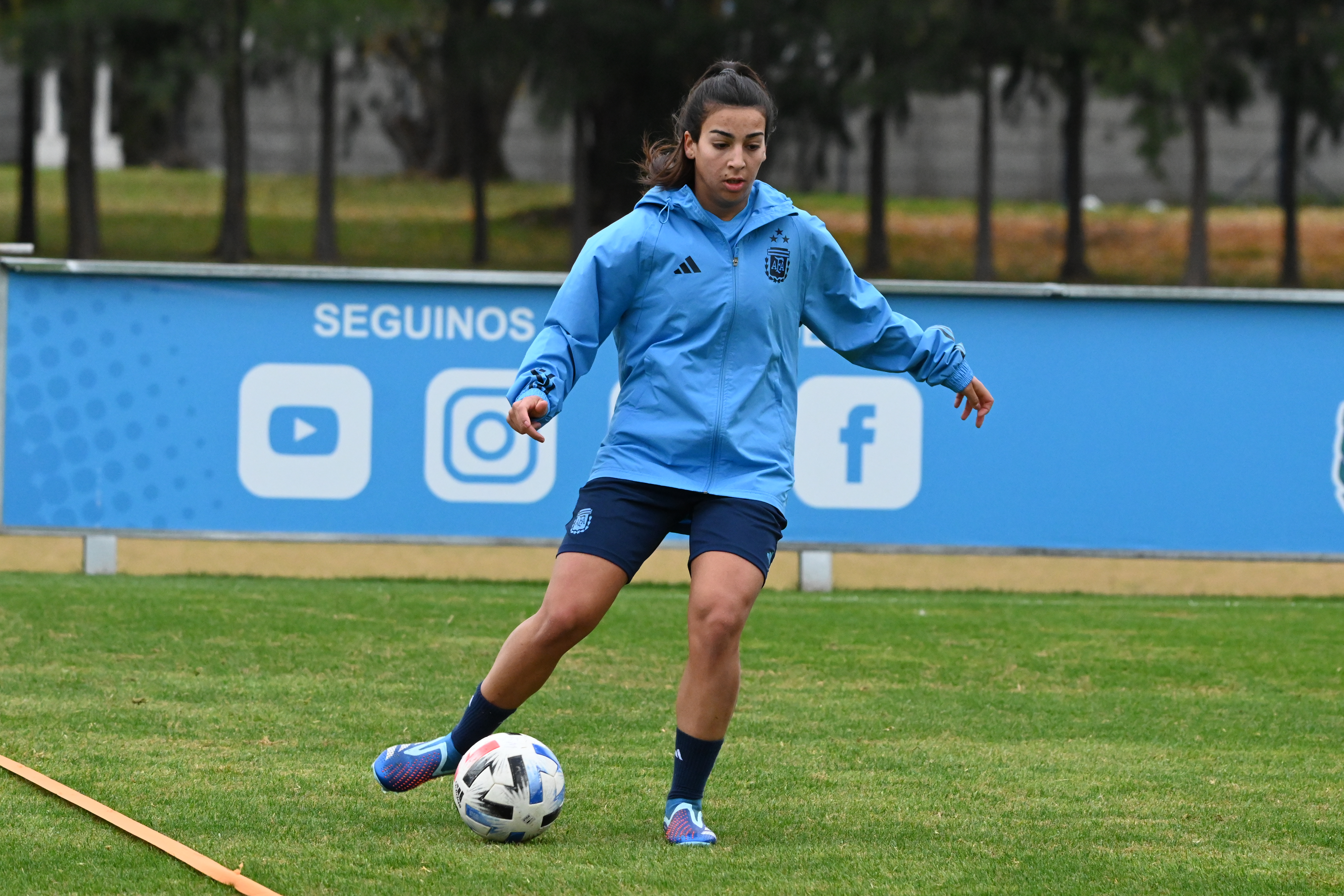 Último entrenamiento de la Selección Femenina antes de enfrentar a Costa Rica