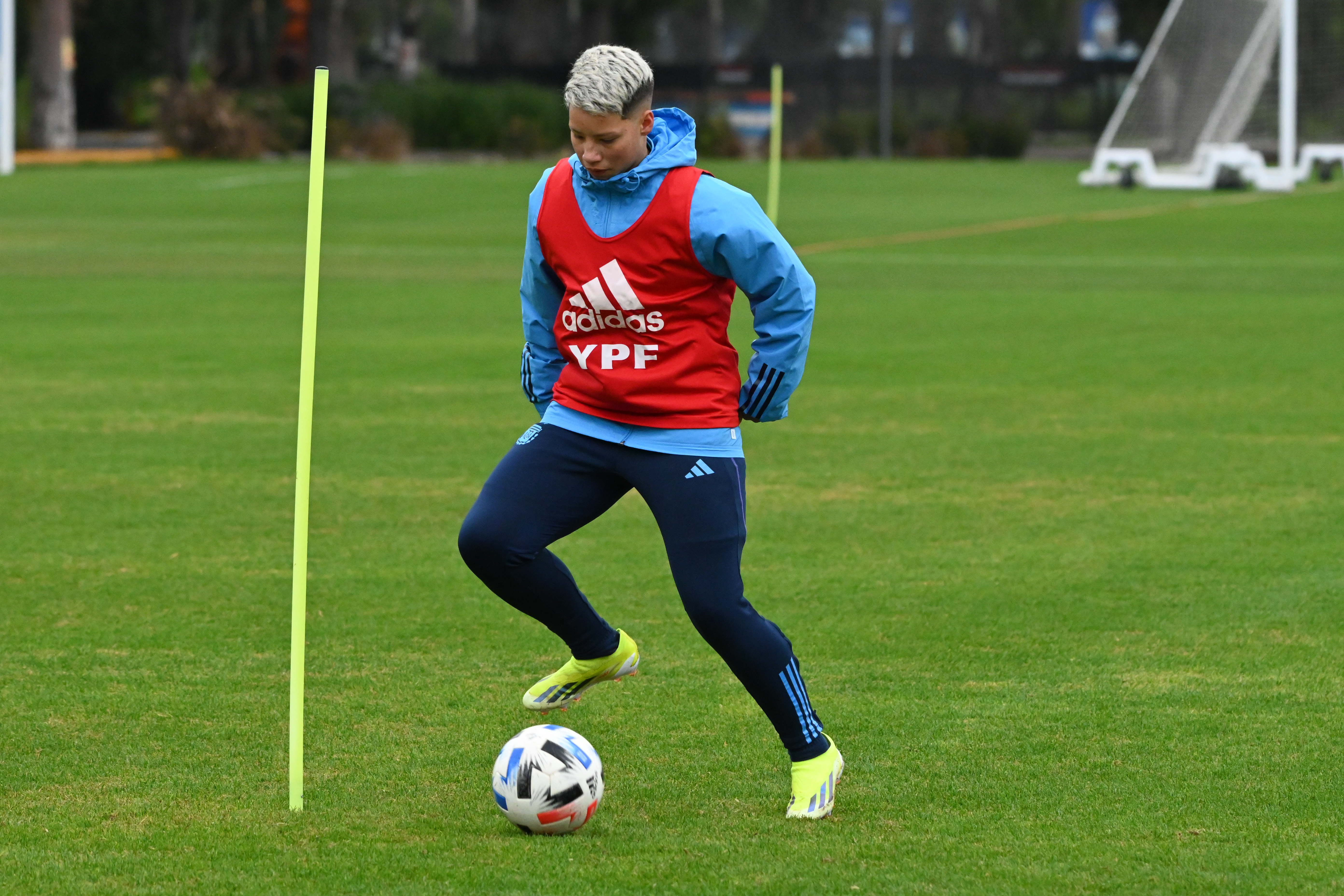 Último entrenamiento de la Selección Femenina antes de enfrentar a Costa Rica