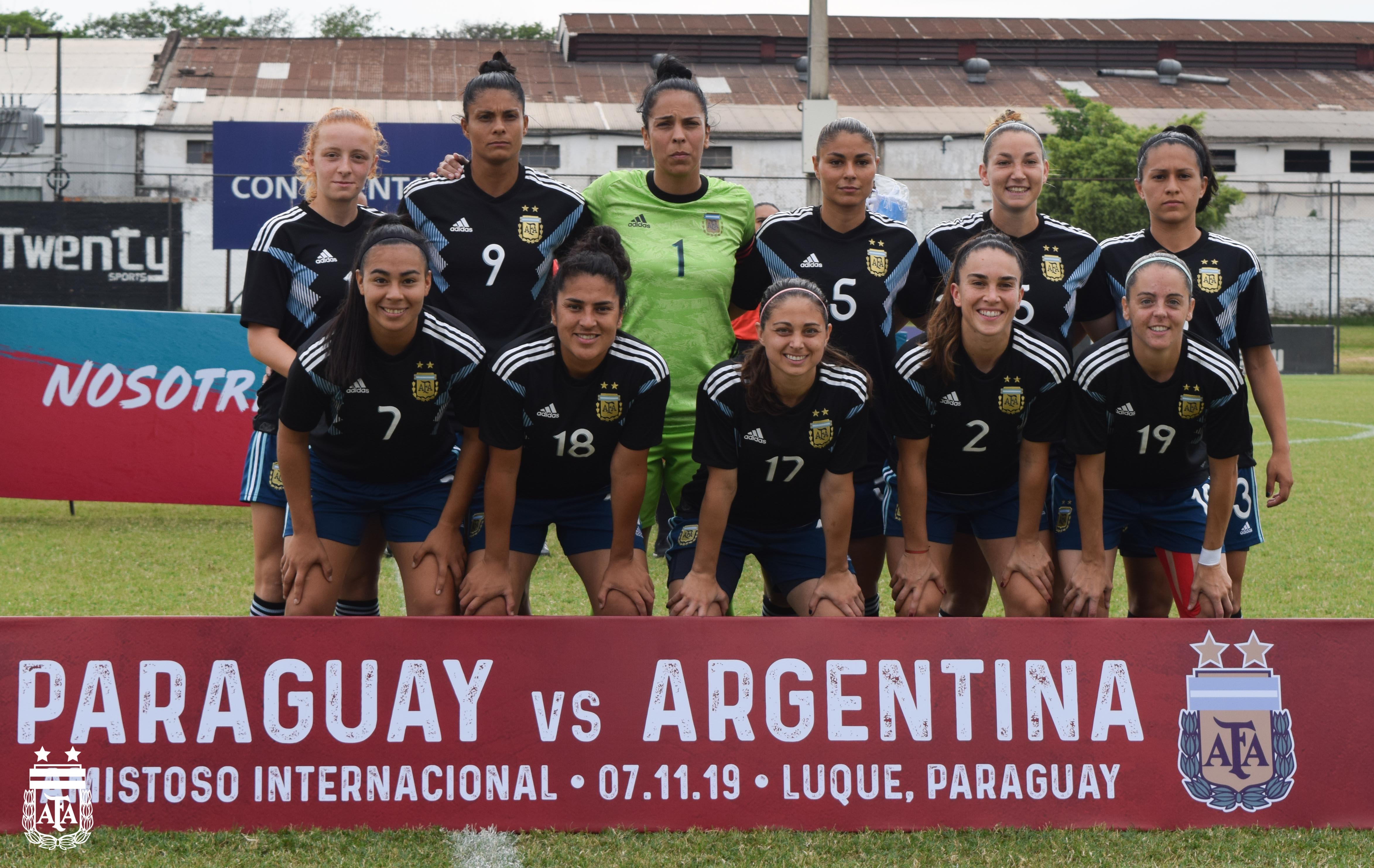 La Selección Femenina venció 2-1 a Paraguay en Asunción