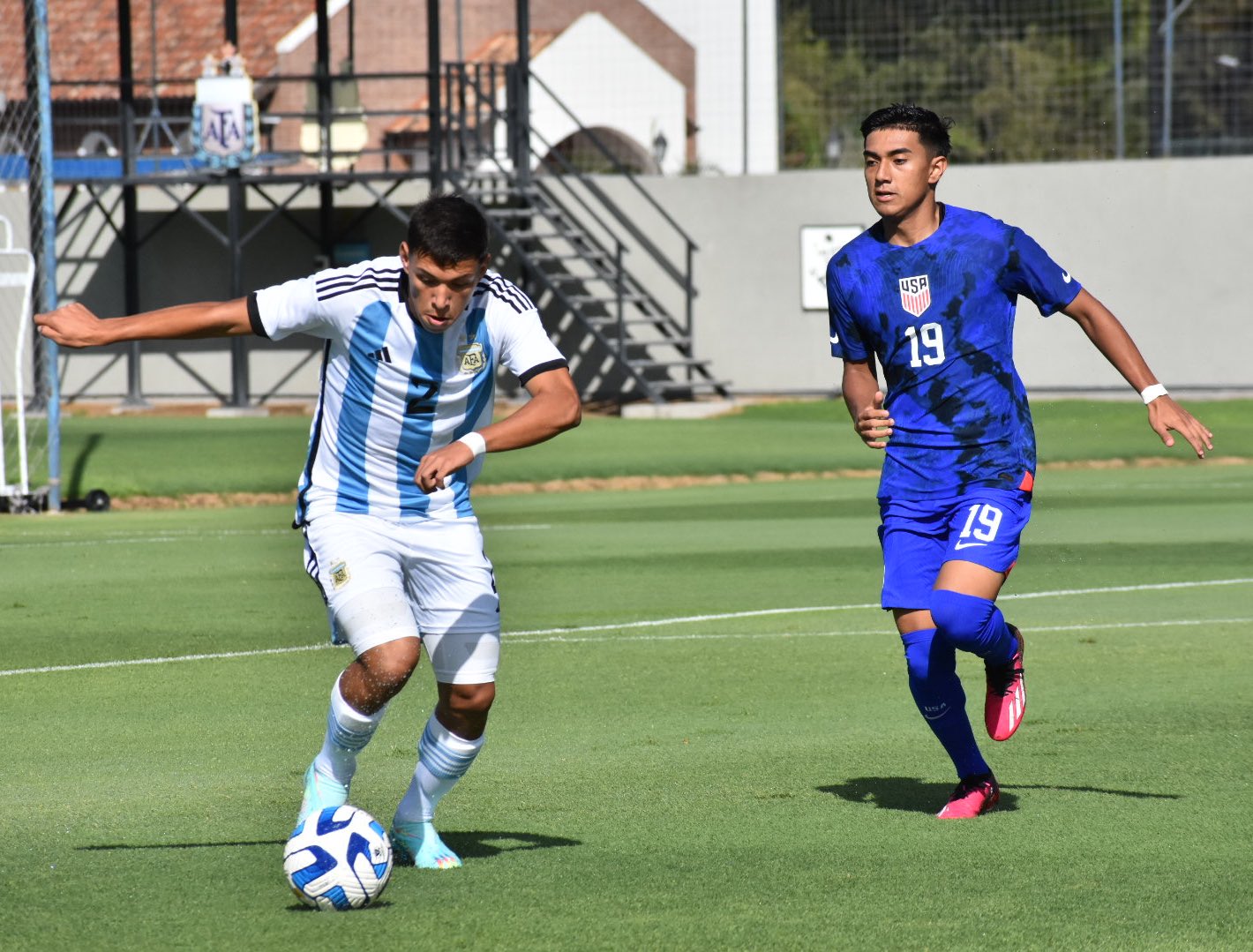 La Selección Sub 17 cayó ante Estados Unidos en un encuentro amistoso