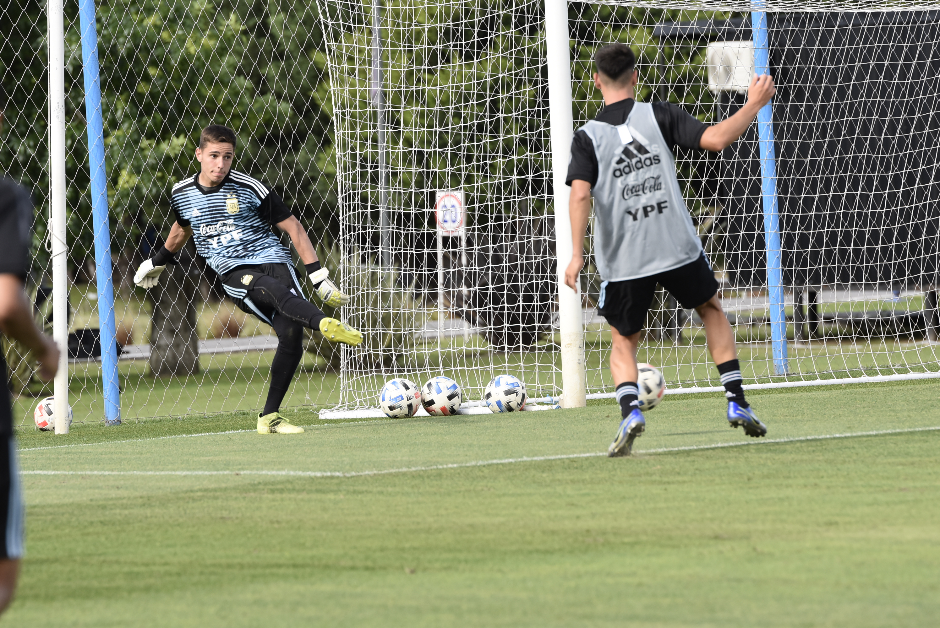 La Selección Sub 20 de Ascenso completó otro microciclo de trabajo en el Predio Lionel Messi