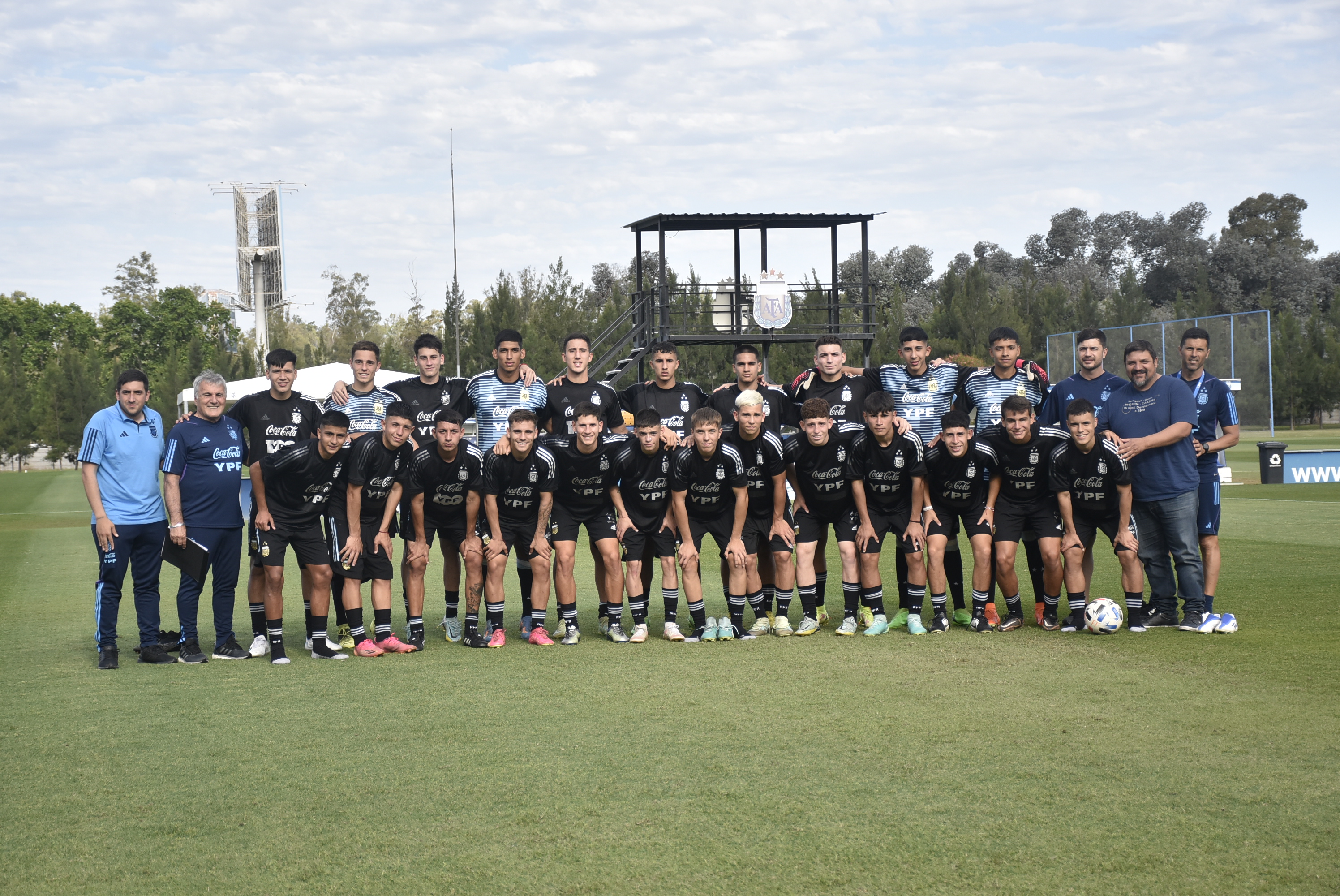 La Selección Sub 20 de Ascenso completó otro microciclo de trabajo en el Predio Lionel Messi