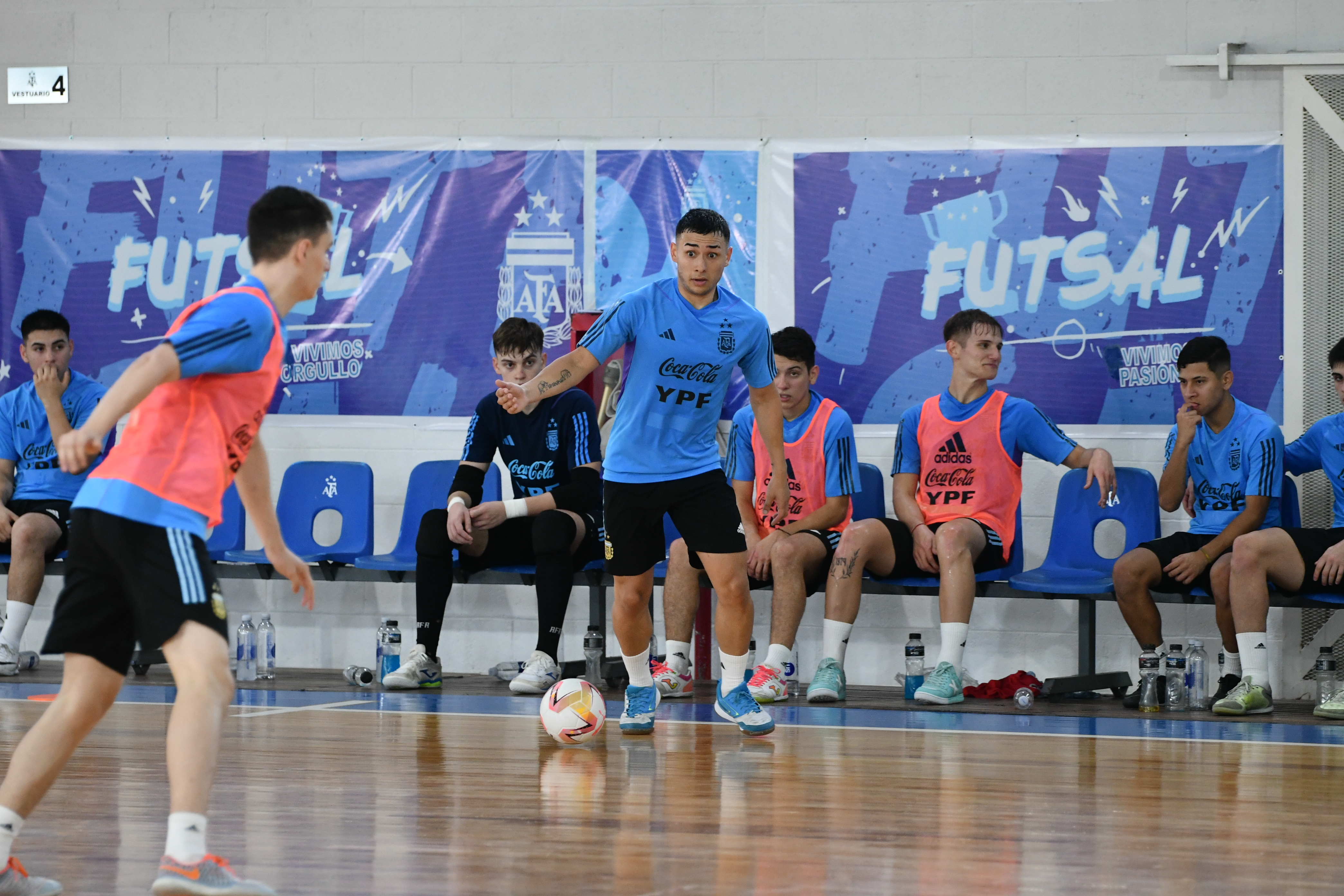 La Selección Sub 20 de Futsal regresó a los entrenamientos de cara al Sudamericano