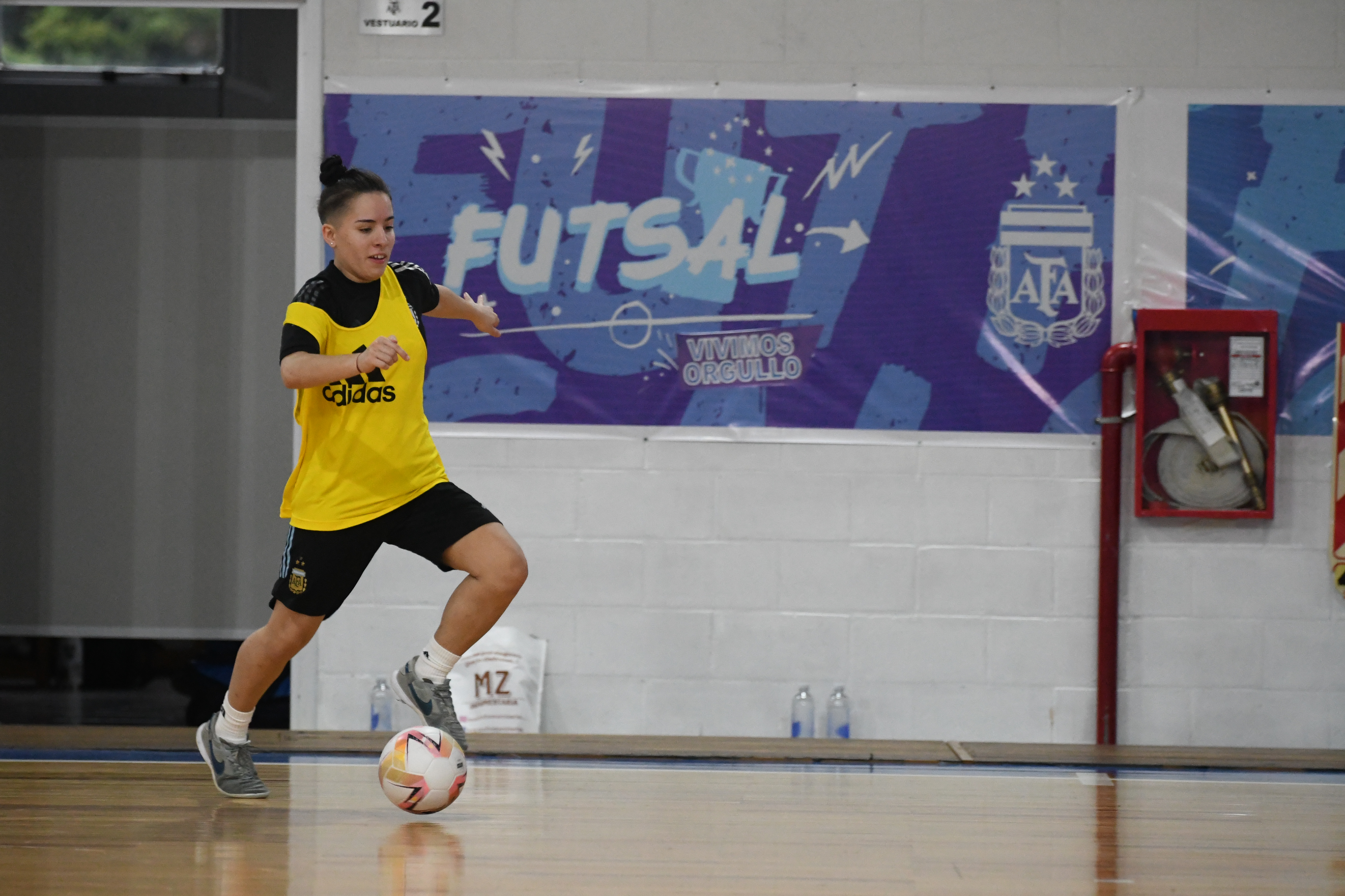 La Selección Sub 20 Femenina de Futsal comenzó otro microciclo de trabajo