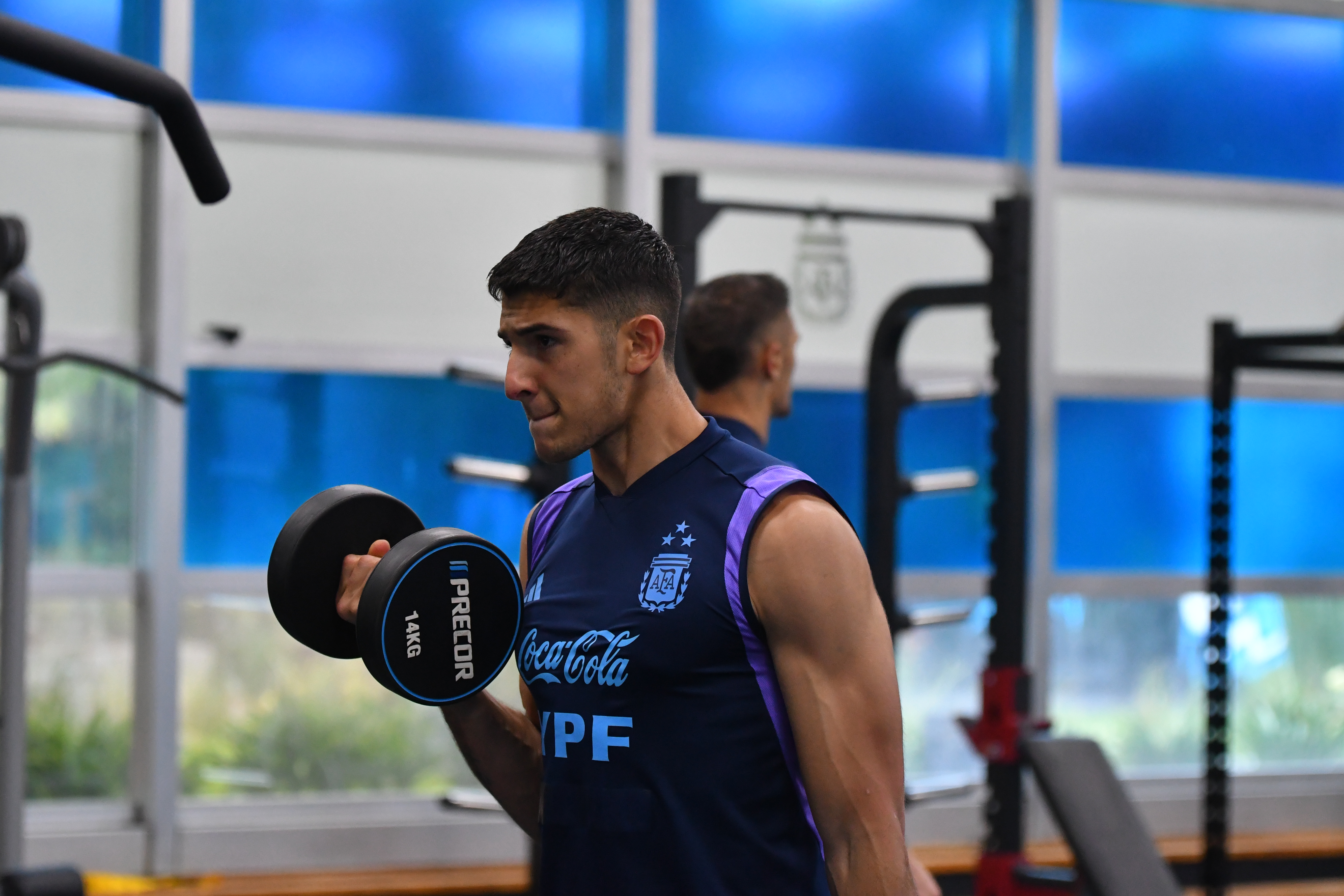 La Selección Sub 23 entrenó esta mañana, tras la segunda victoria ante Ecuador