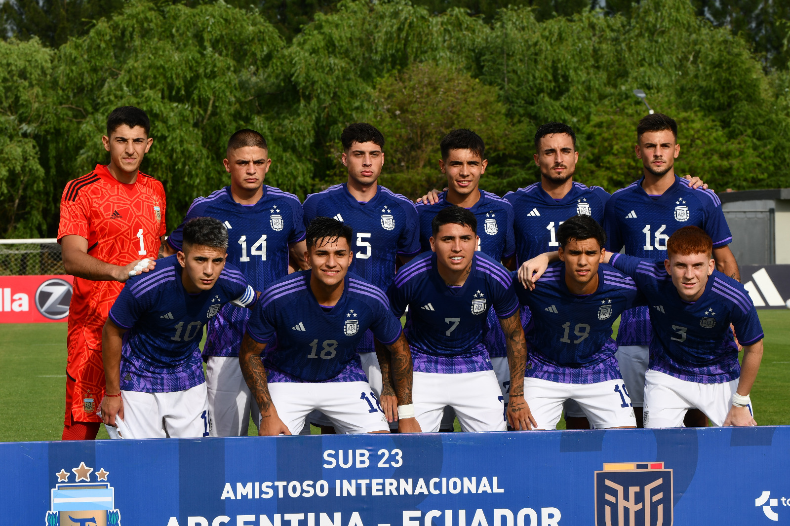 La Selección Sub 23 venció 2-0 a Ecuador en el segundo amistoso
