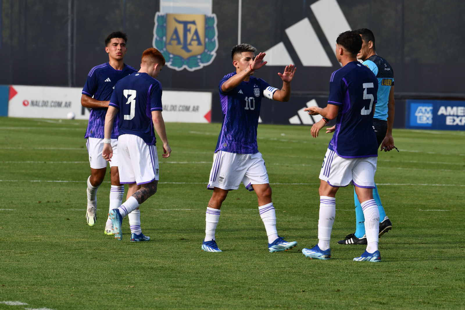 La Selección Sub 23 venció 2-0 a Ecuador en el segundo amistoso