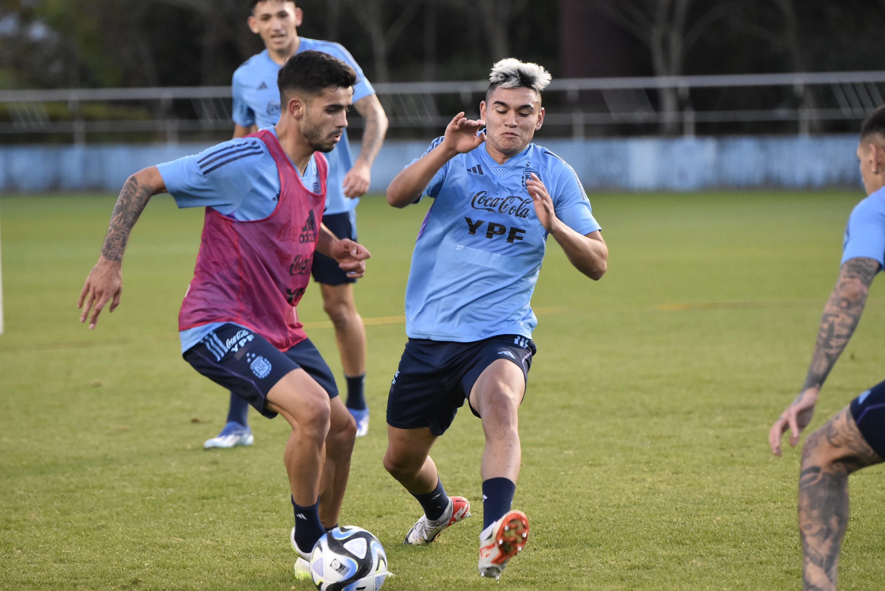 La Selección Sub 23 realizó su primera práctica en la ciudad japonesa de Shizuoka