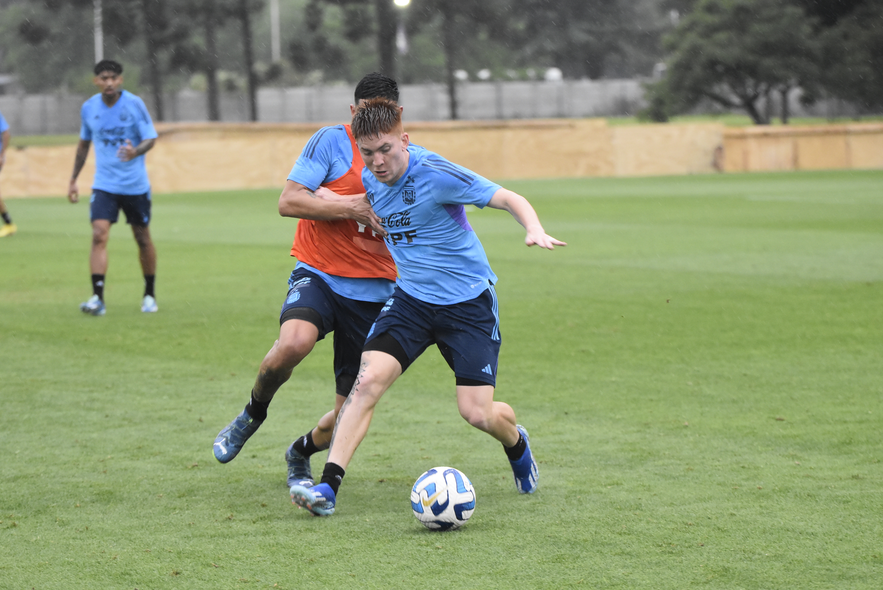 La Selección Sub 23 retomó los entrenamientos de cara al Preolímpico de Venezuela