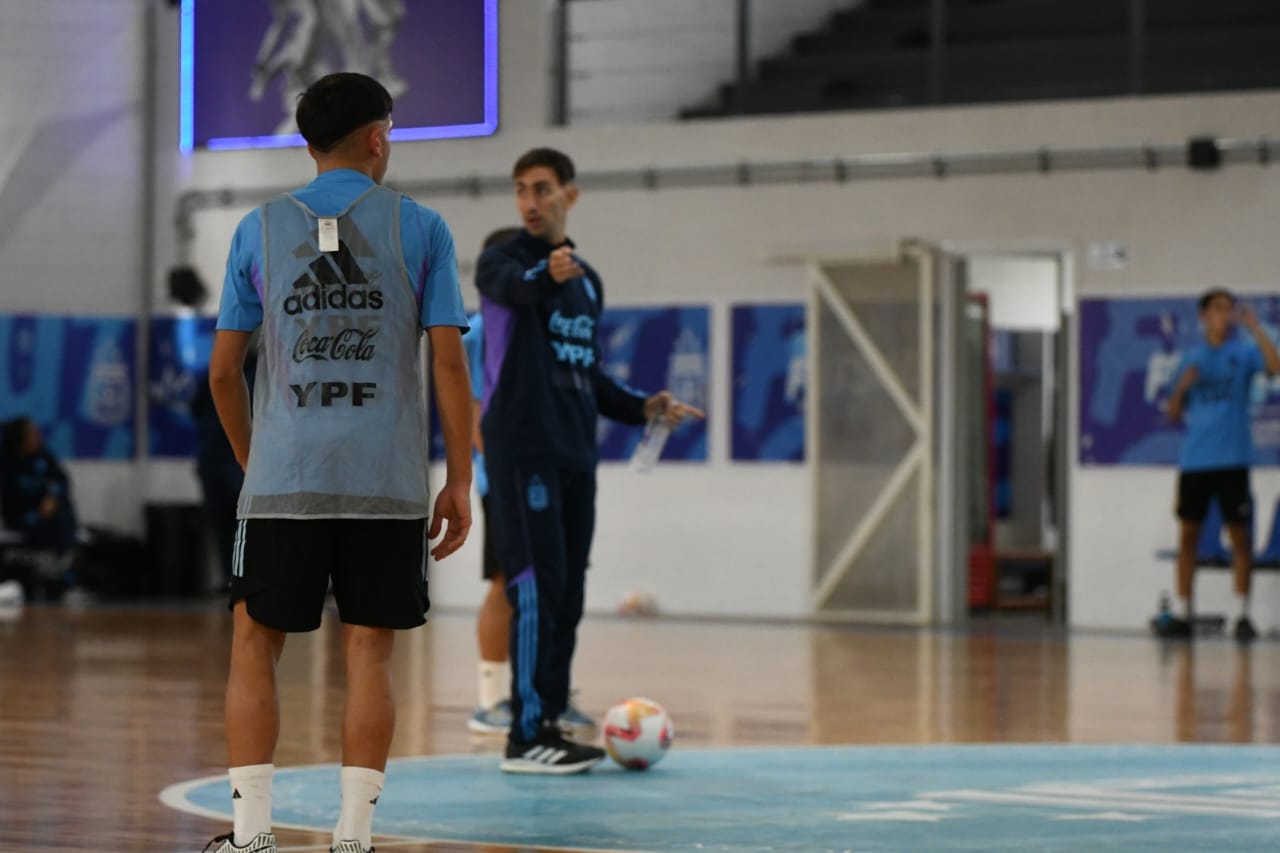La Selección Sub17 de Futsal retomó los entrenamientos de cara al Sudamericano