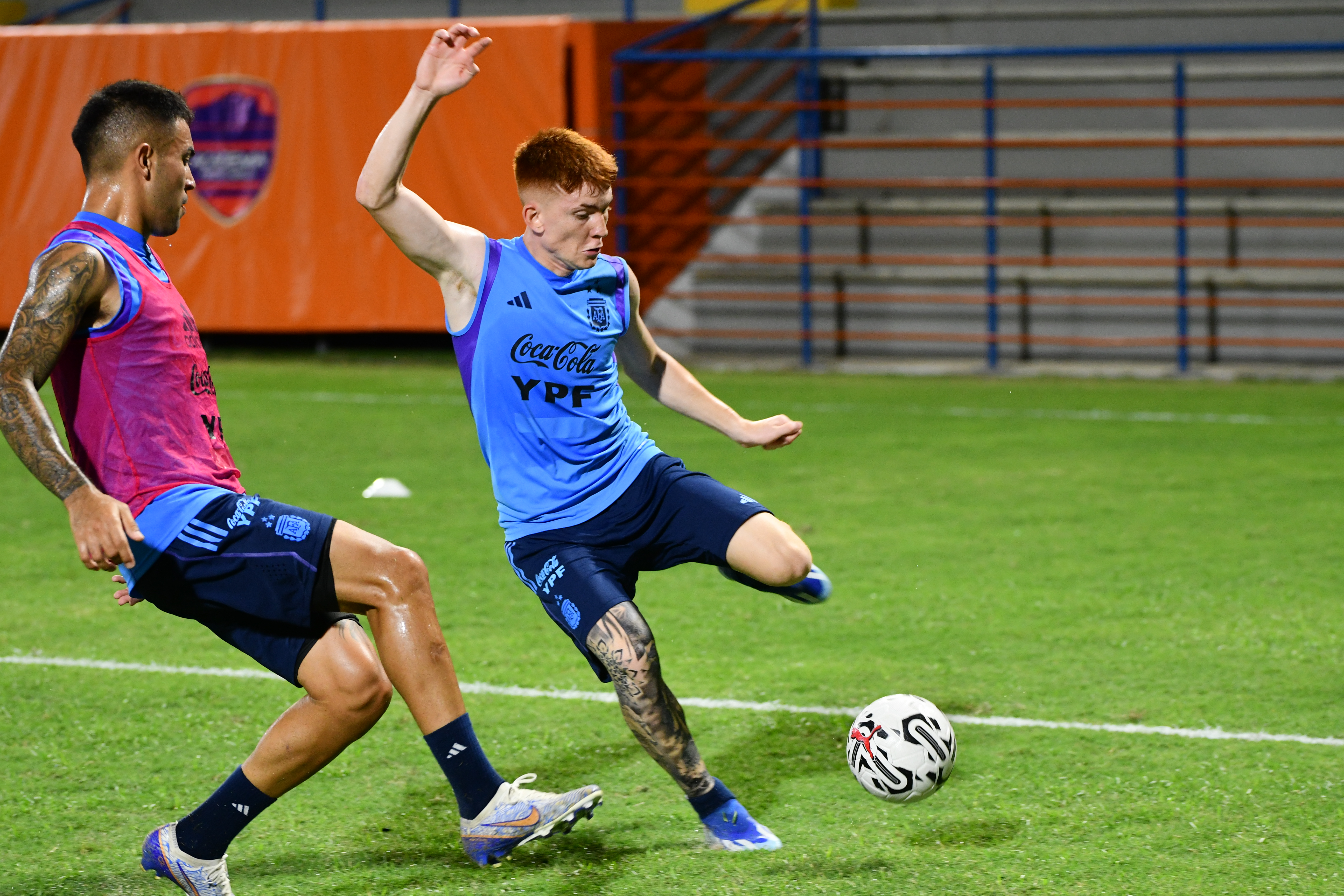 La Selección Sub 23 se entrenó de cara al debut en el Preolímpico