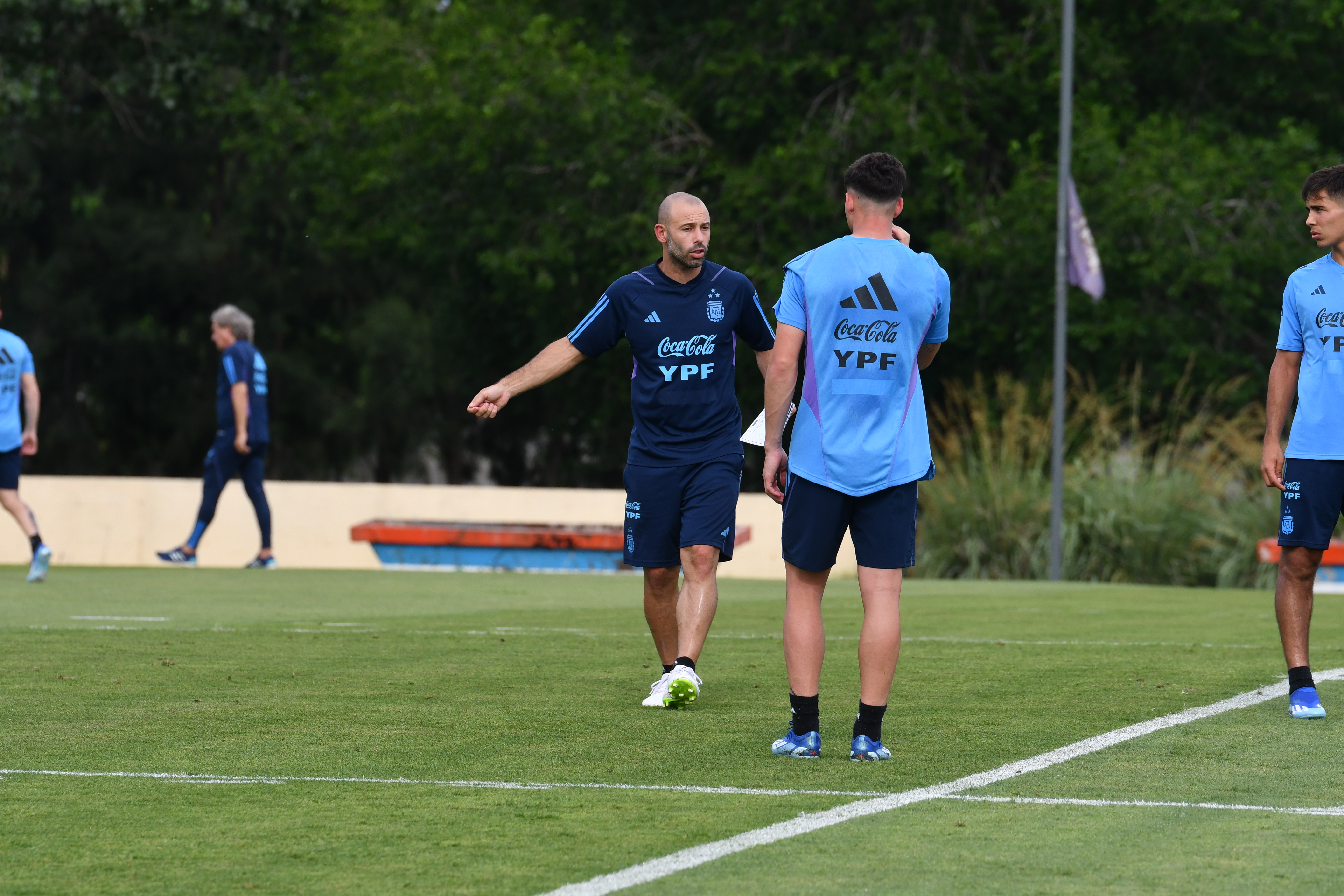 La Selección Sub23 entrenó en la previa al segundo partido con Ecuador