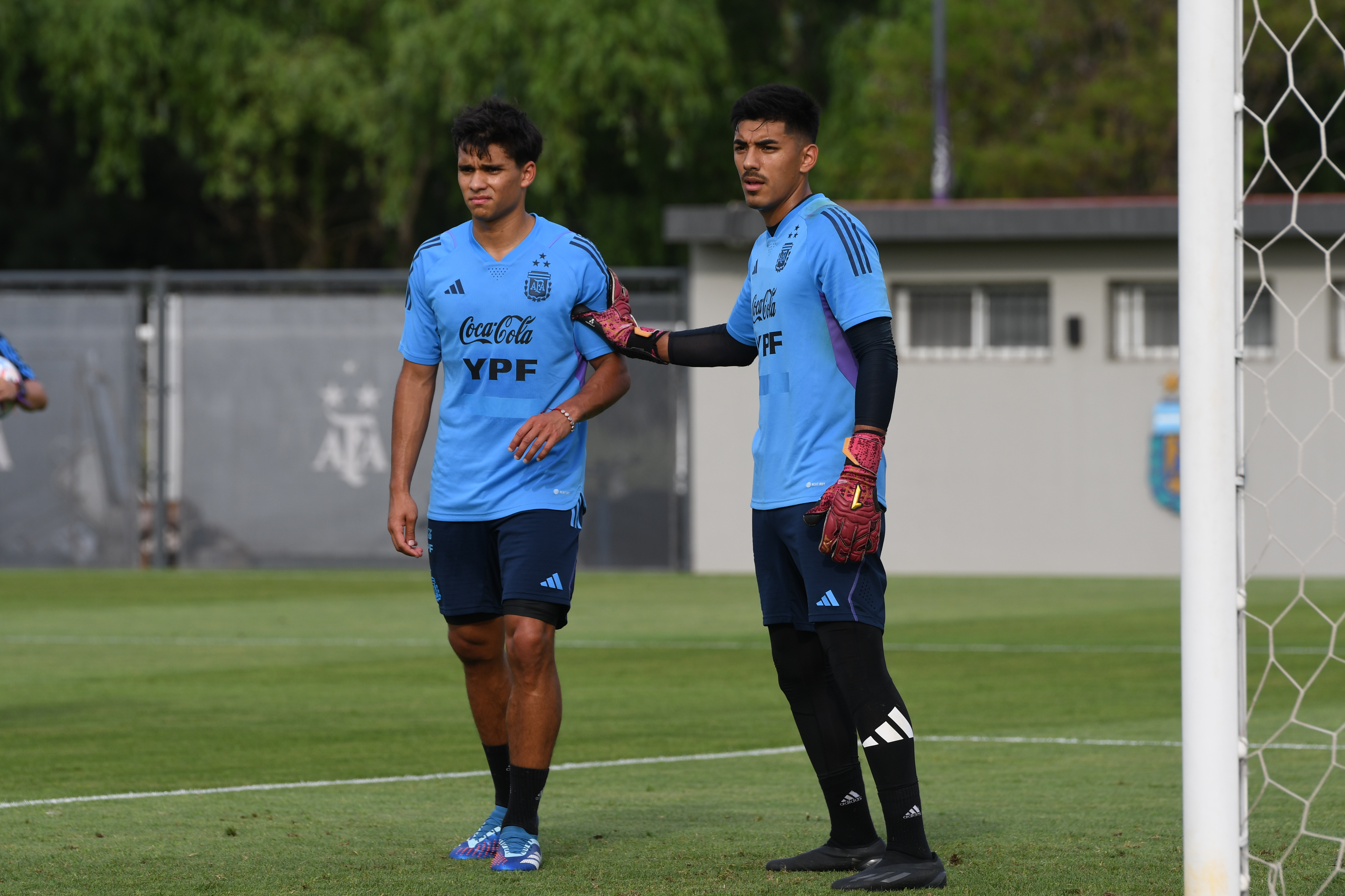 La Selección Sub23 entrenó en la previa al segundo partido con Ecuador