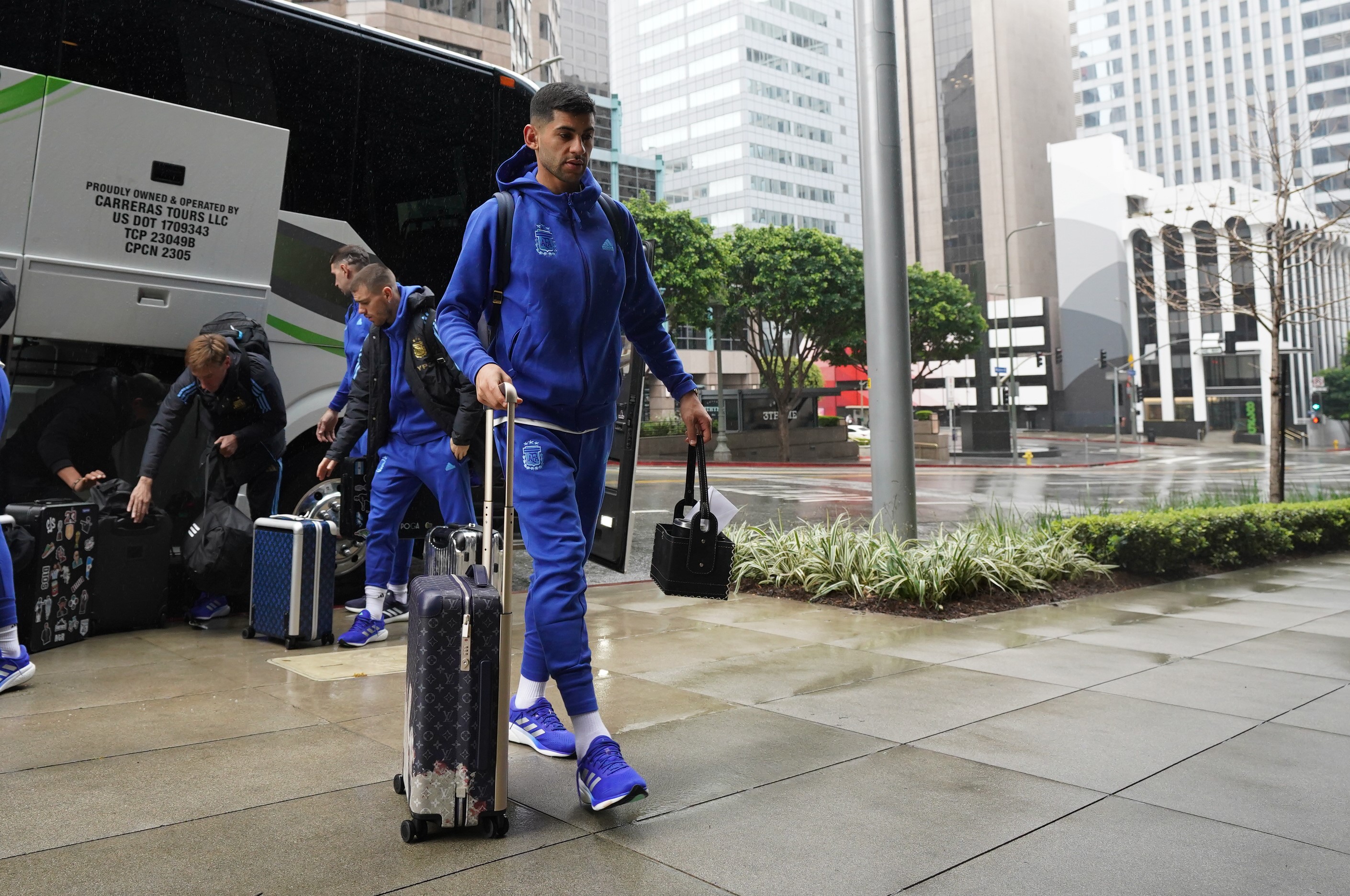 La Selección ya se encuentra en la Ciudad de Los Ángeles