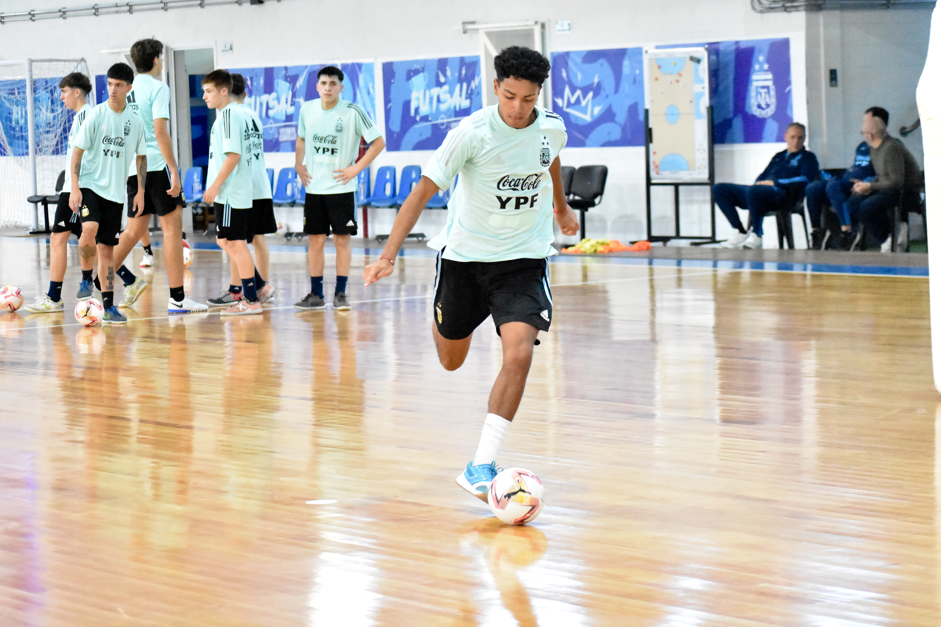 Se concretó un nuevo microciclo para la Sub 17 de futsal