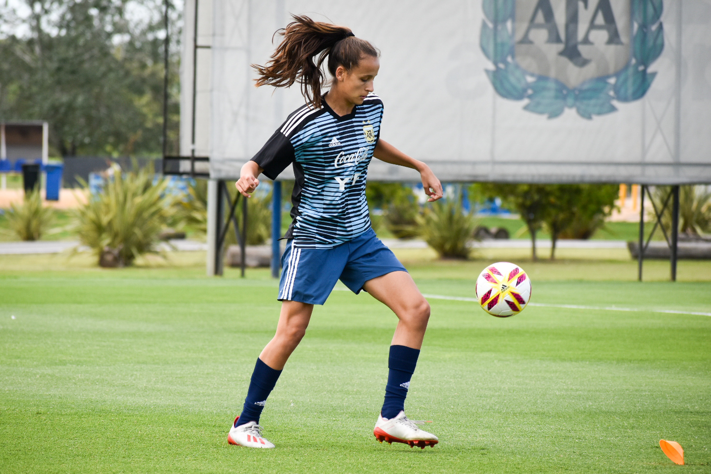 La Sub 17 femenina completó el miércoles de doble turno