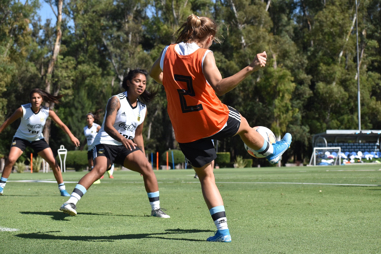 La Sub 20 Femenina no detiene su preparación