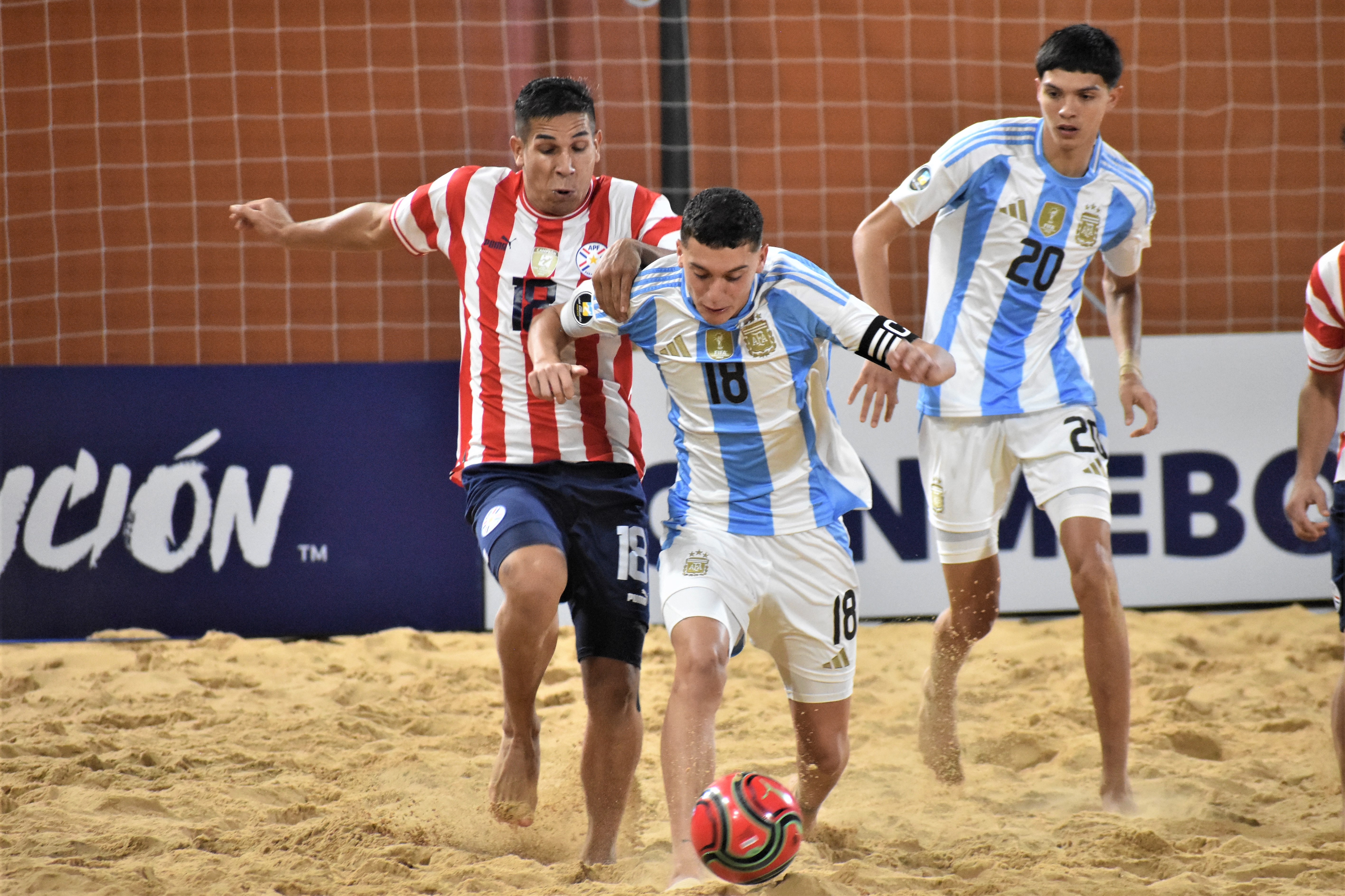 Liga Evolución de Fútbol Playa: Argentina no pudo ante Paraguay