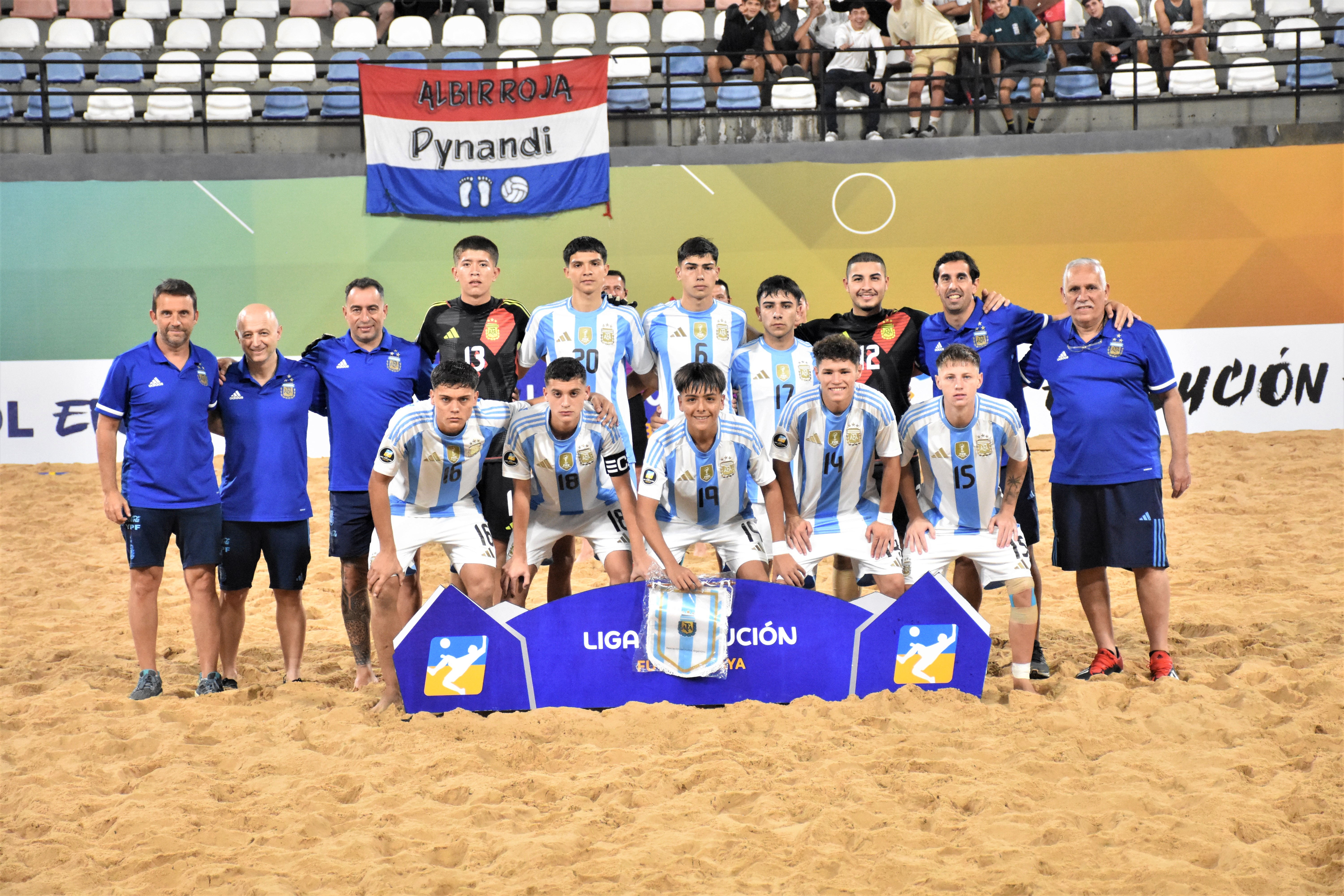 Liga Evolución de Fútbol Playa: Argentina no pudo ante Paraguay