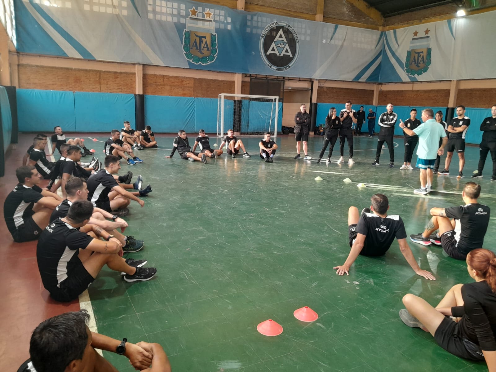 Los árbitros de Futsal comenzaron su pretemporada de cara a la competencia 2024