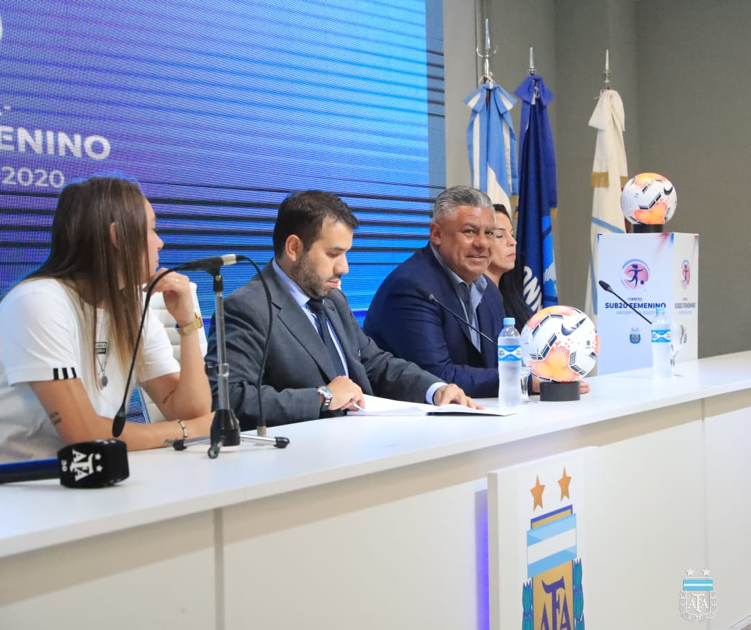 Se realizó el Sorteo del Sudamericano Sub 20 Femenino