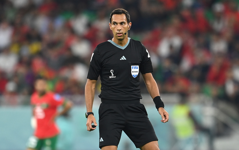 Bajo el arbitraje de Facundo Tello, Marruecos superó 1-0 a Portugal y se clasificó a las semifinales