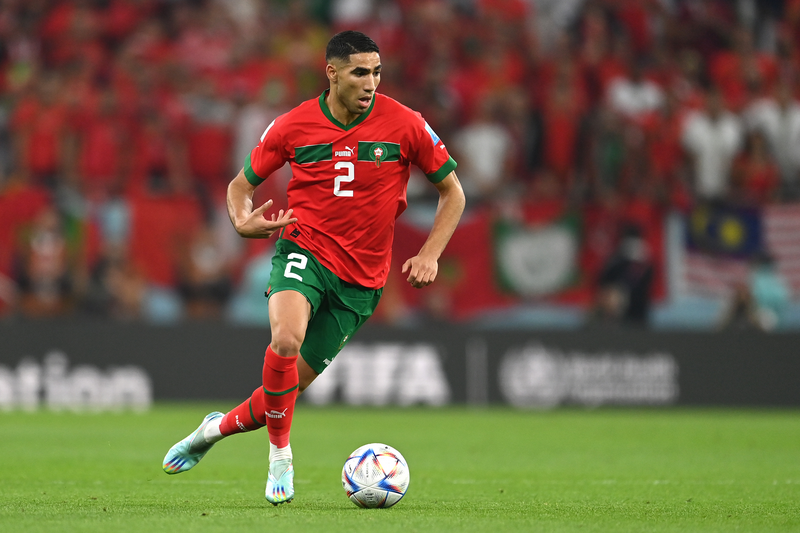 Bajo el arbitraje de Facundo Tello, Marruecos superó 1-0 a Portugal y se clasificó a las semifinales