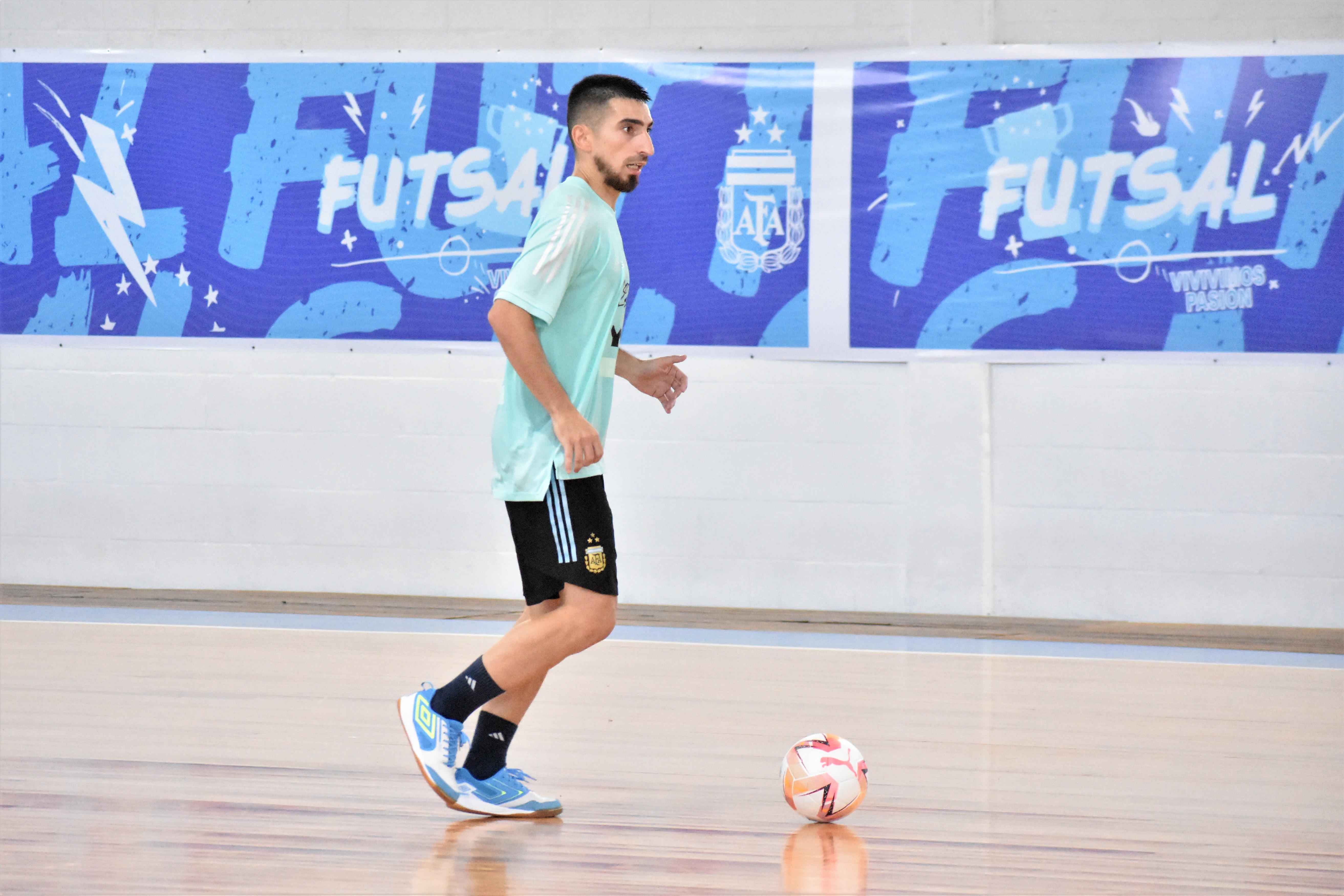 Último entrenamiento de la Selección de Futsal en el país